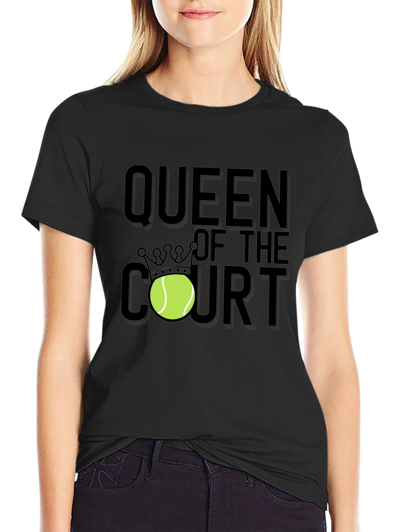 Queen of the Court Tennis T-Shirt
