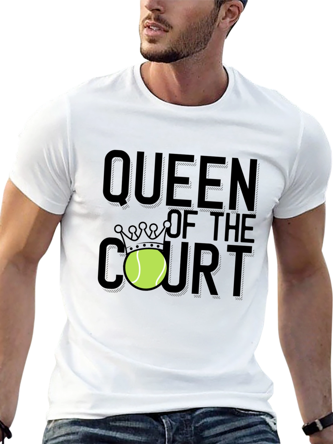 Queen of the Court Tennis T-Shirt
