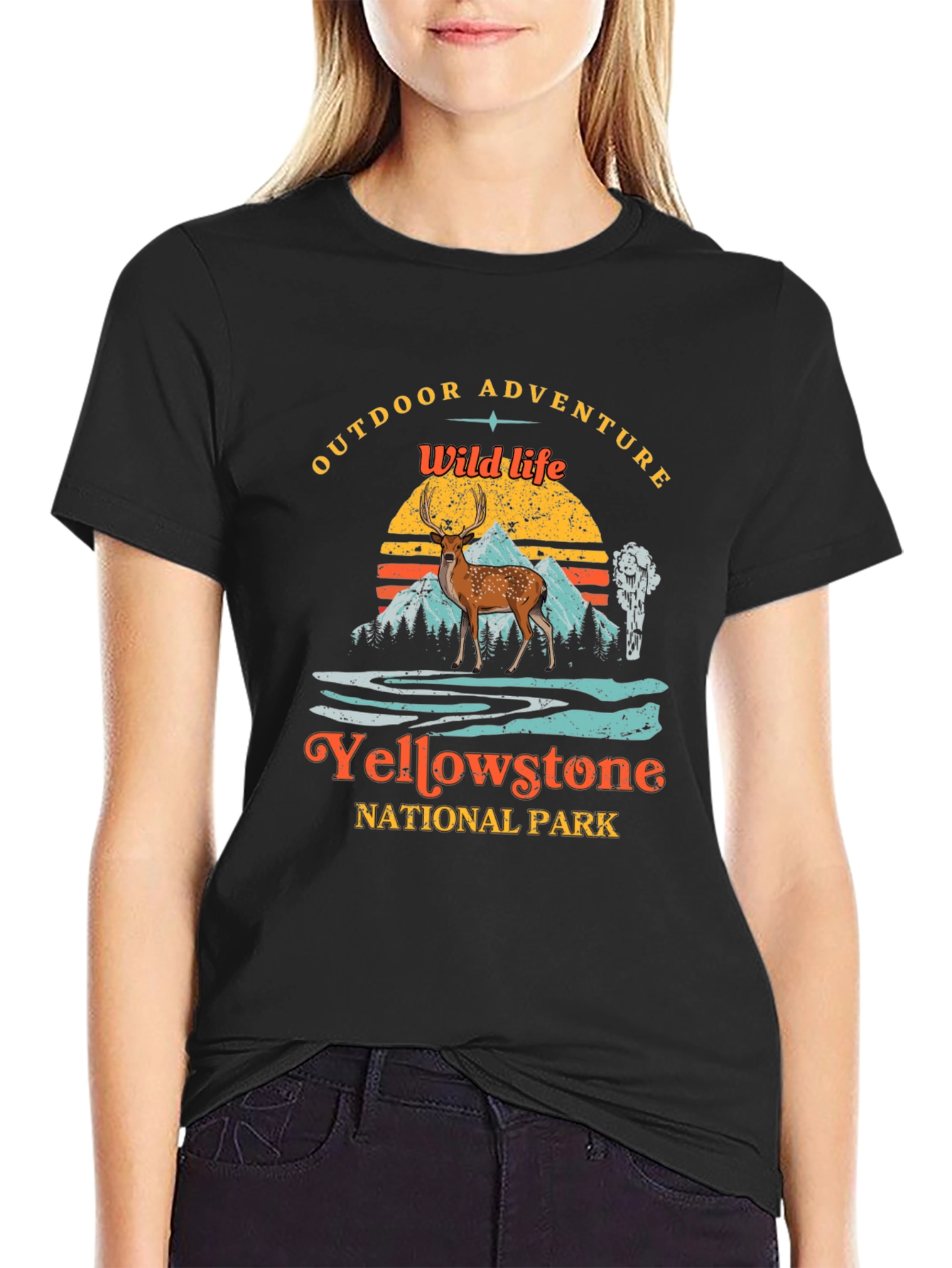 Yellowstone National Park Outdoor Adventure T-Shirt