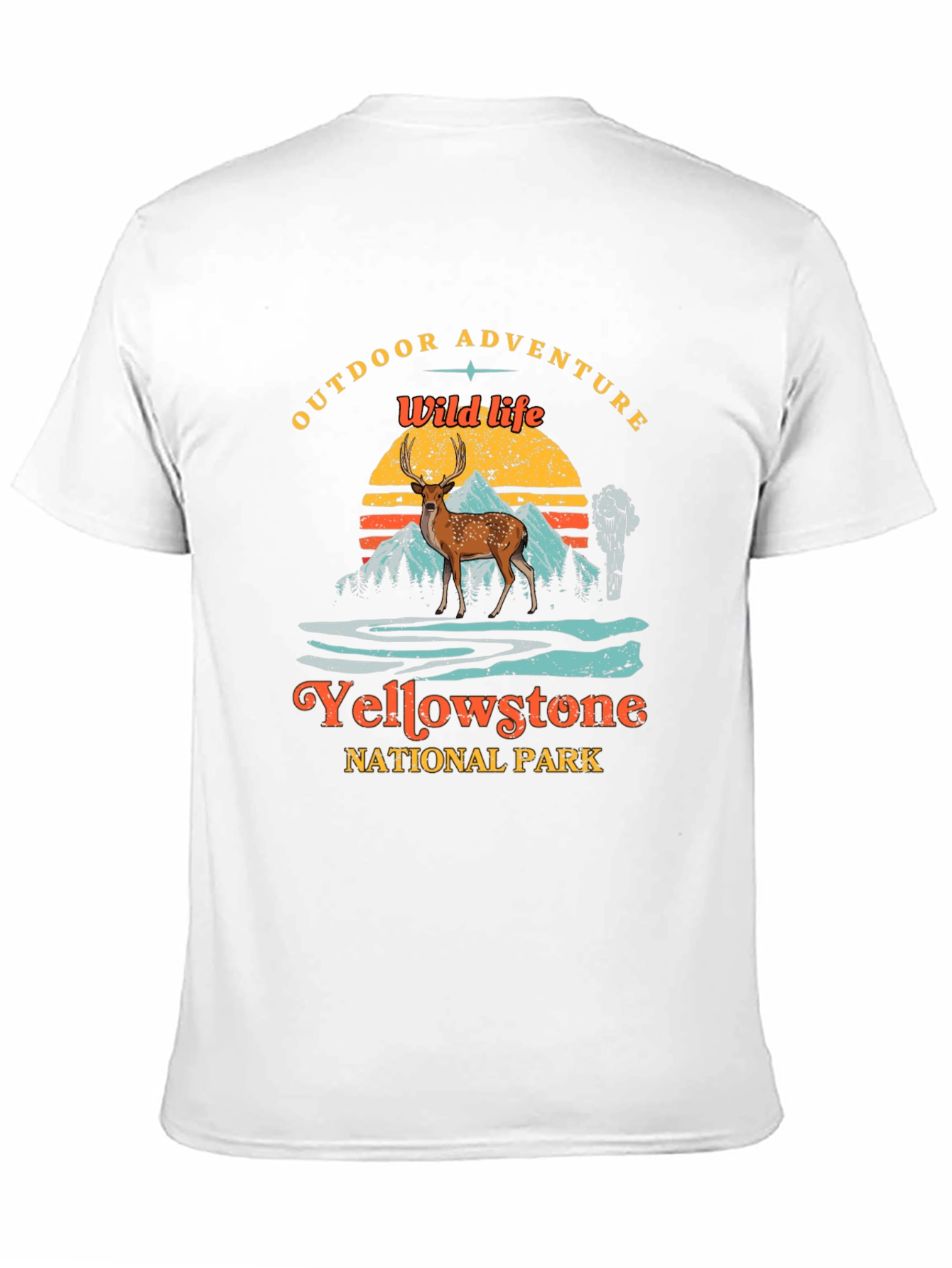 Yellowstone National Park Outdoor Adventure T-Shirt
