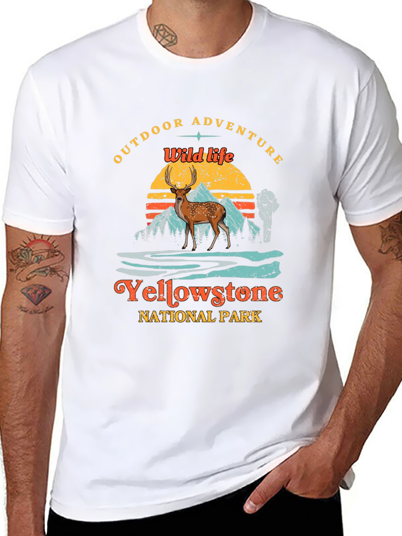 Yellowstone National Park Outdoor Adventure T-Shirt
