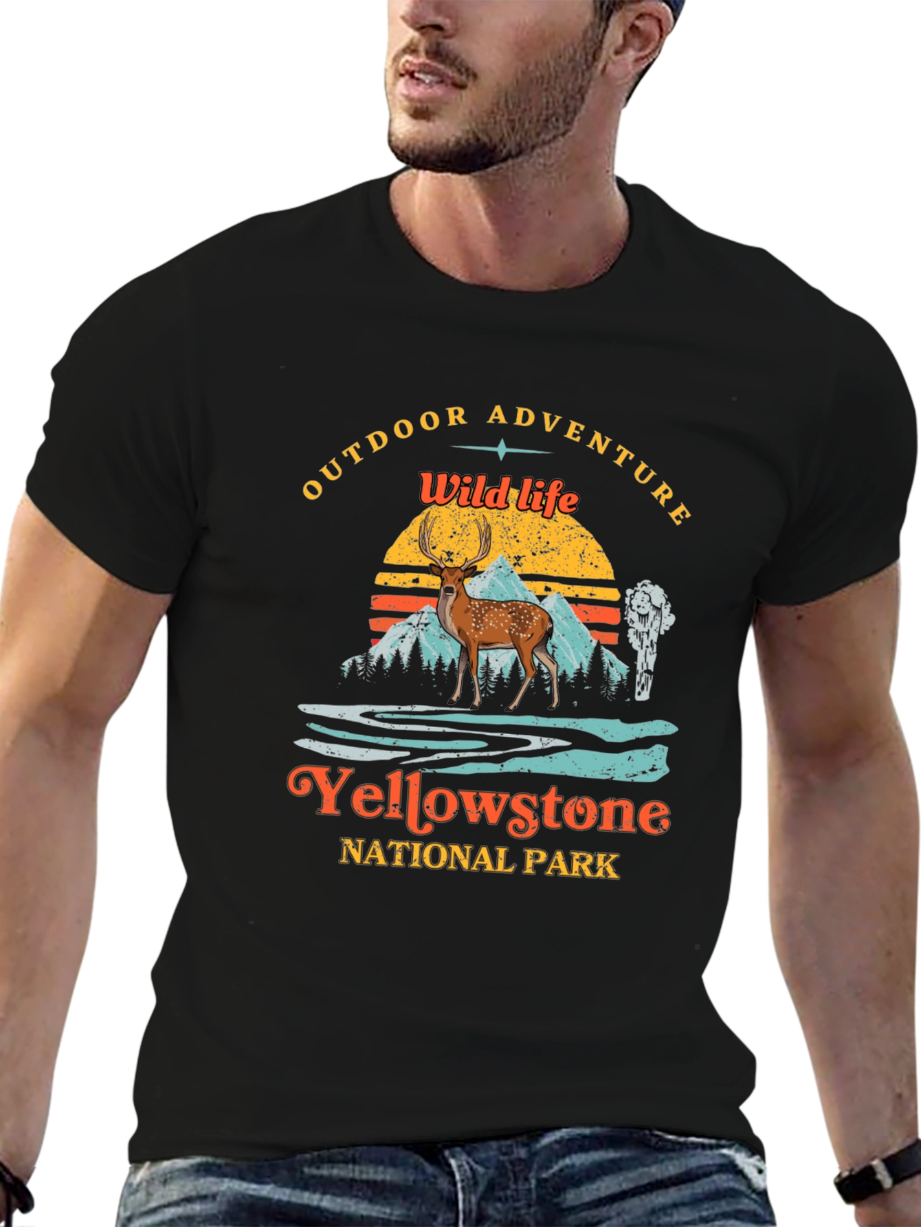 Yellowstone National Park Outdoor Adventure T-Shirt