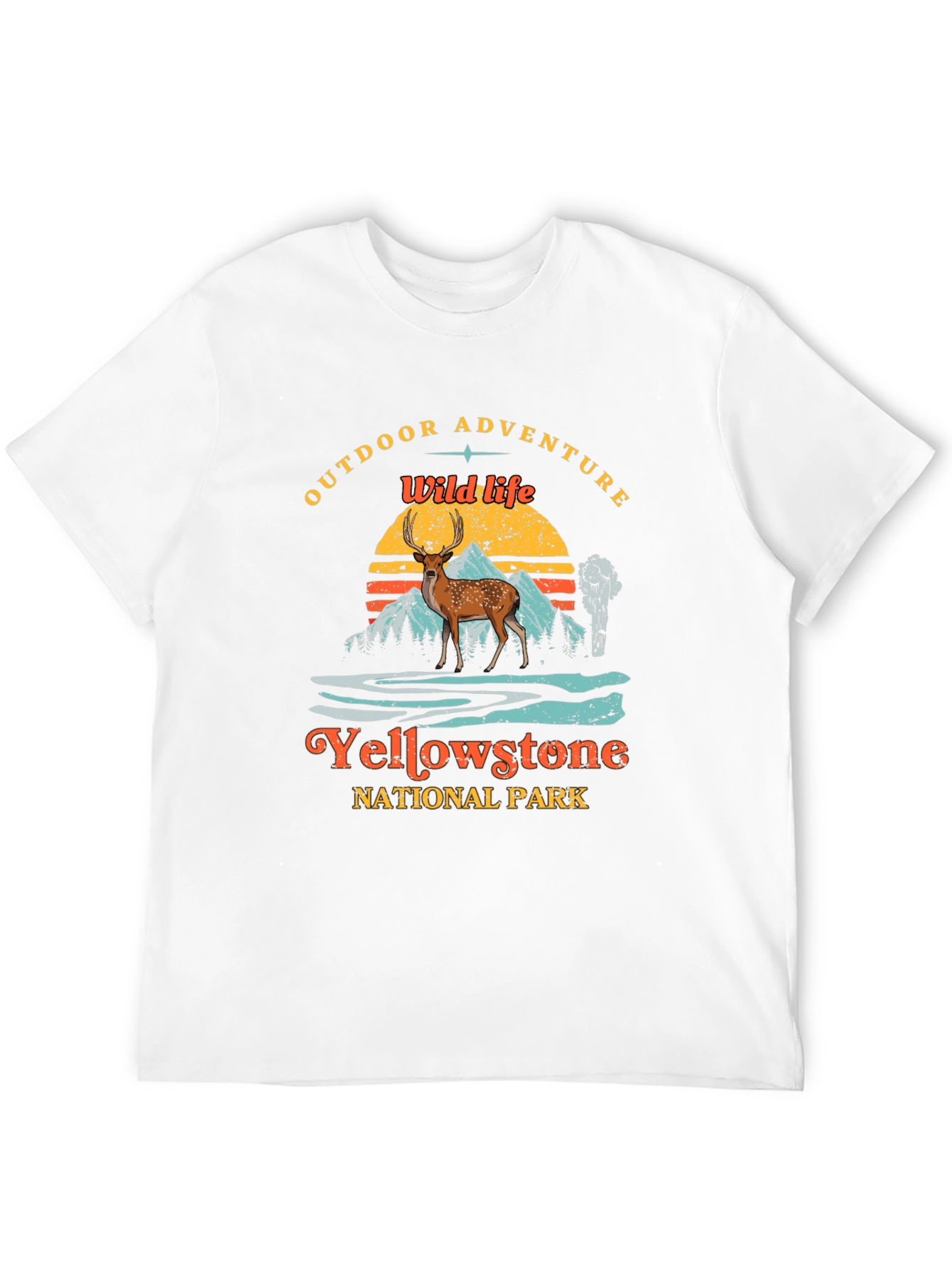 Yellowstone National Park Outdoor Adventure T-Shirt
