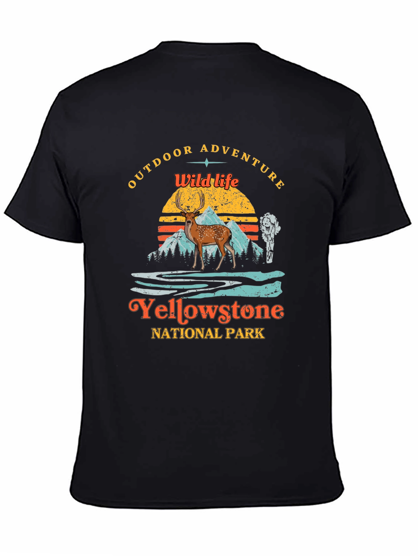 Yellowstone National Park Outdoor Adventure T-Shirt