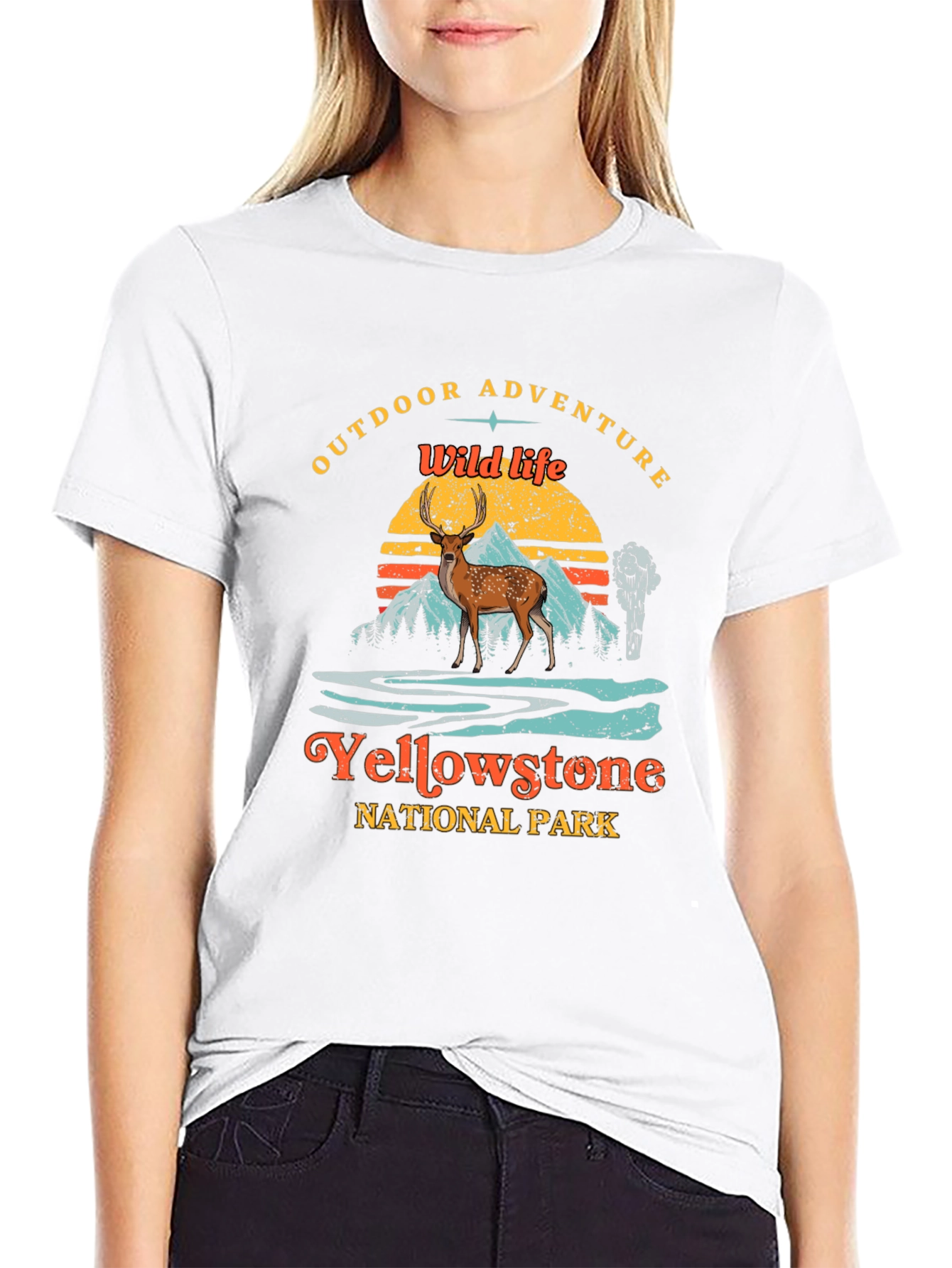 Yellowstone National Park Outdoor Adventure T-Shirt