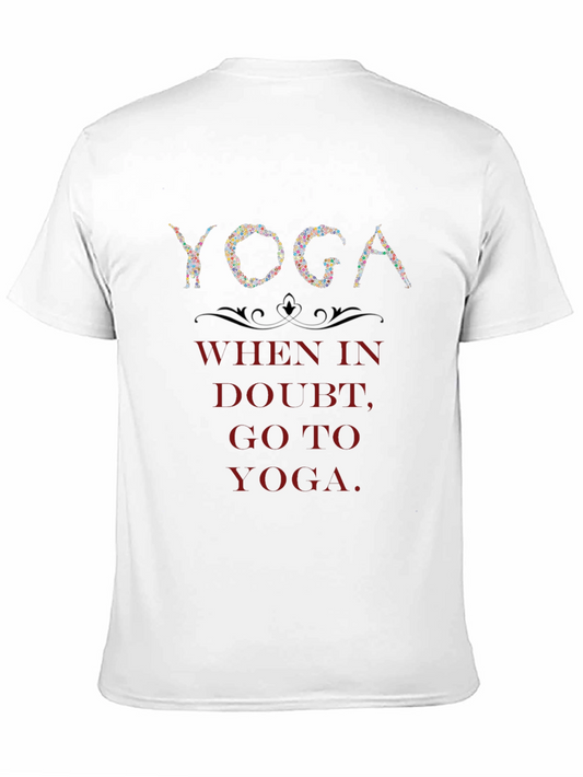 Yoga Graphic Tee - When In Doubt Go To Yoga