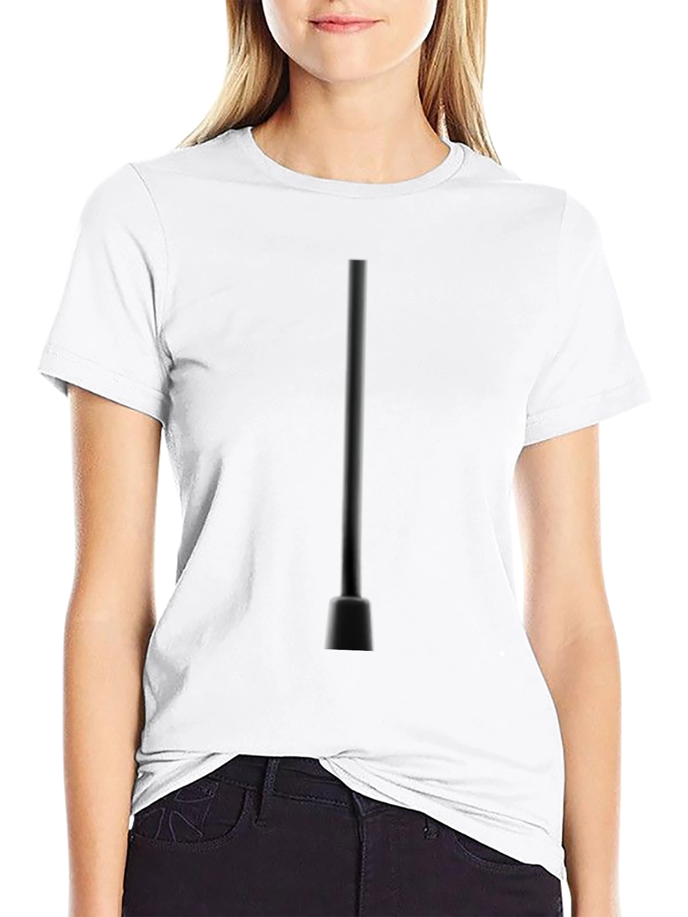 Modern Black Street Light Graphic Tee - Urban Style