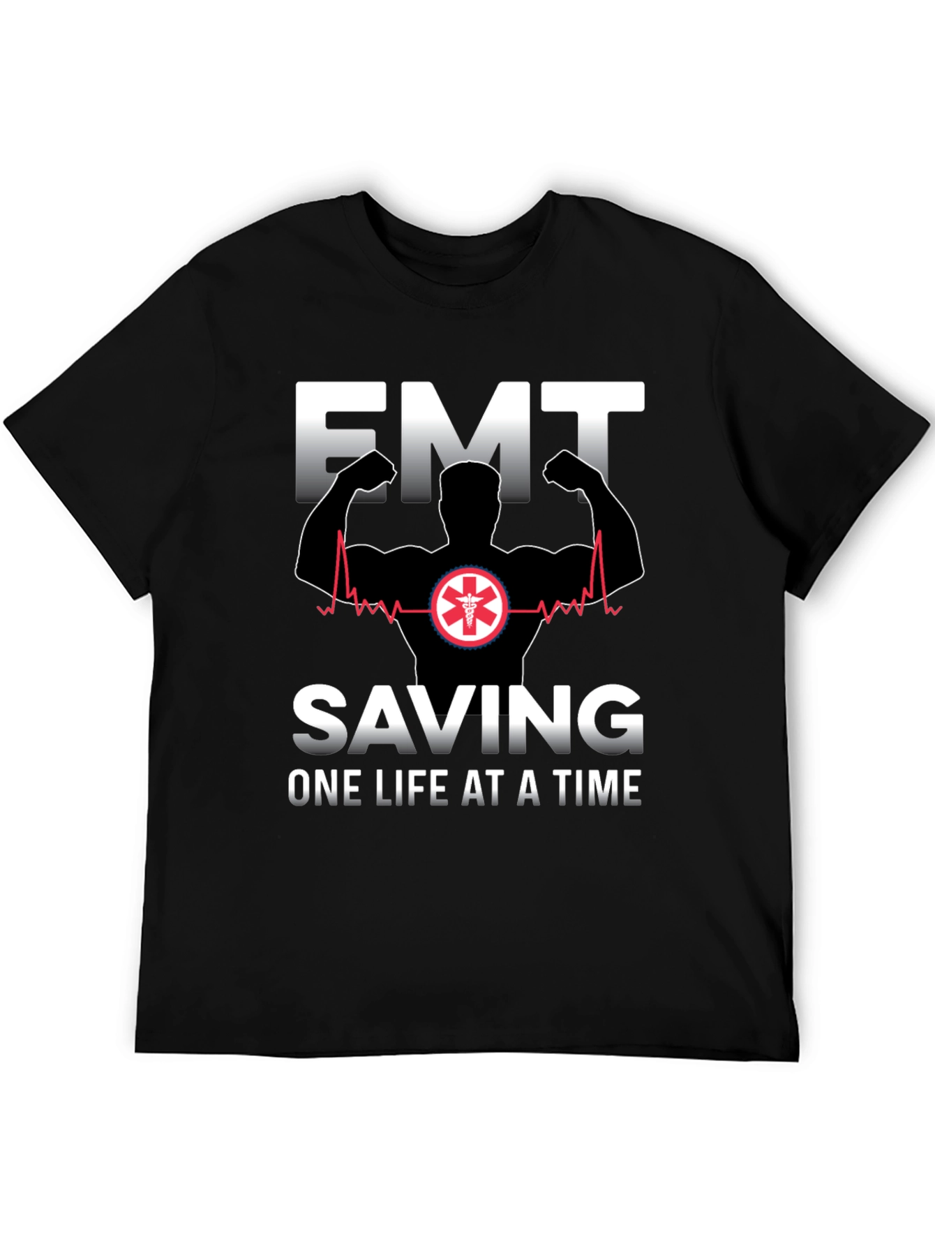 EMT Saving One Life at a Time T-Shirt