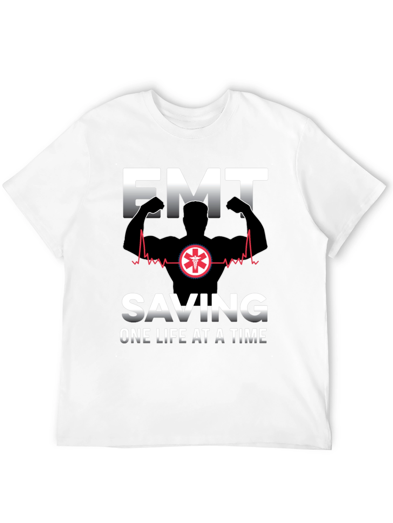 EMT Saving One Life at a Time T-Shirt