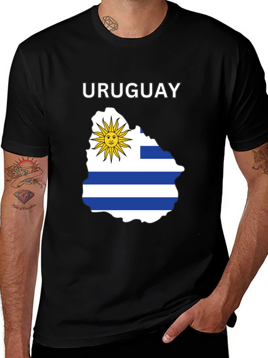 Uruguay Flag T-Shirt - Graphic Tee