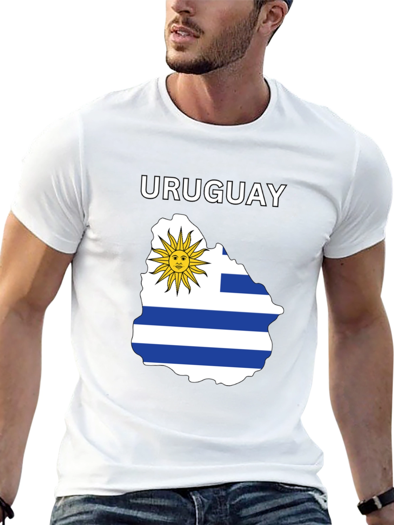 Uruguay Flag T-Shirt - Graphic Tee