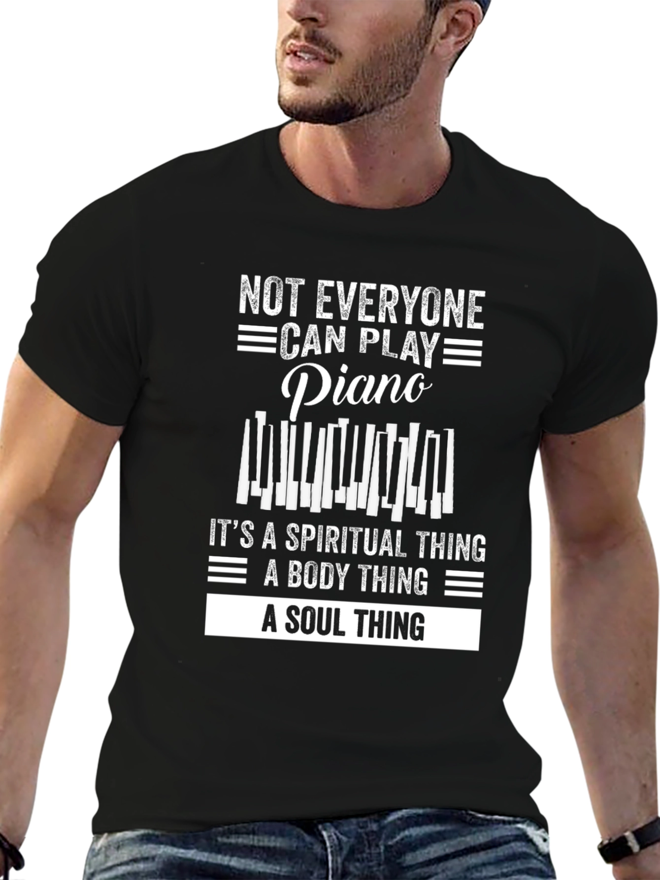 Piano Soul T-Shirt - Music Lover Tee