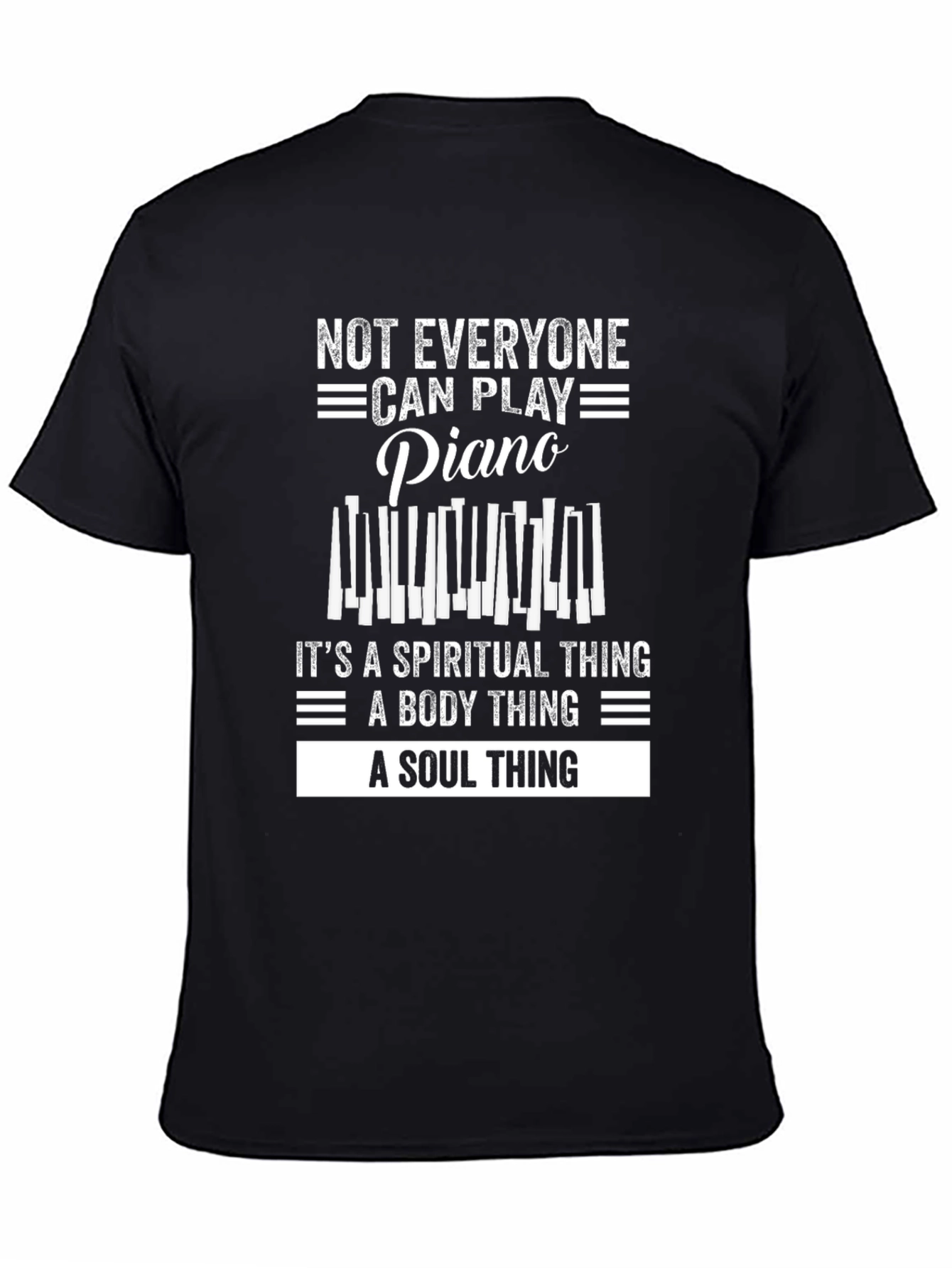 Piano Soul T-Shirt - Music Lover Tee