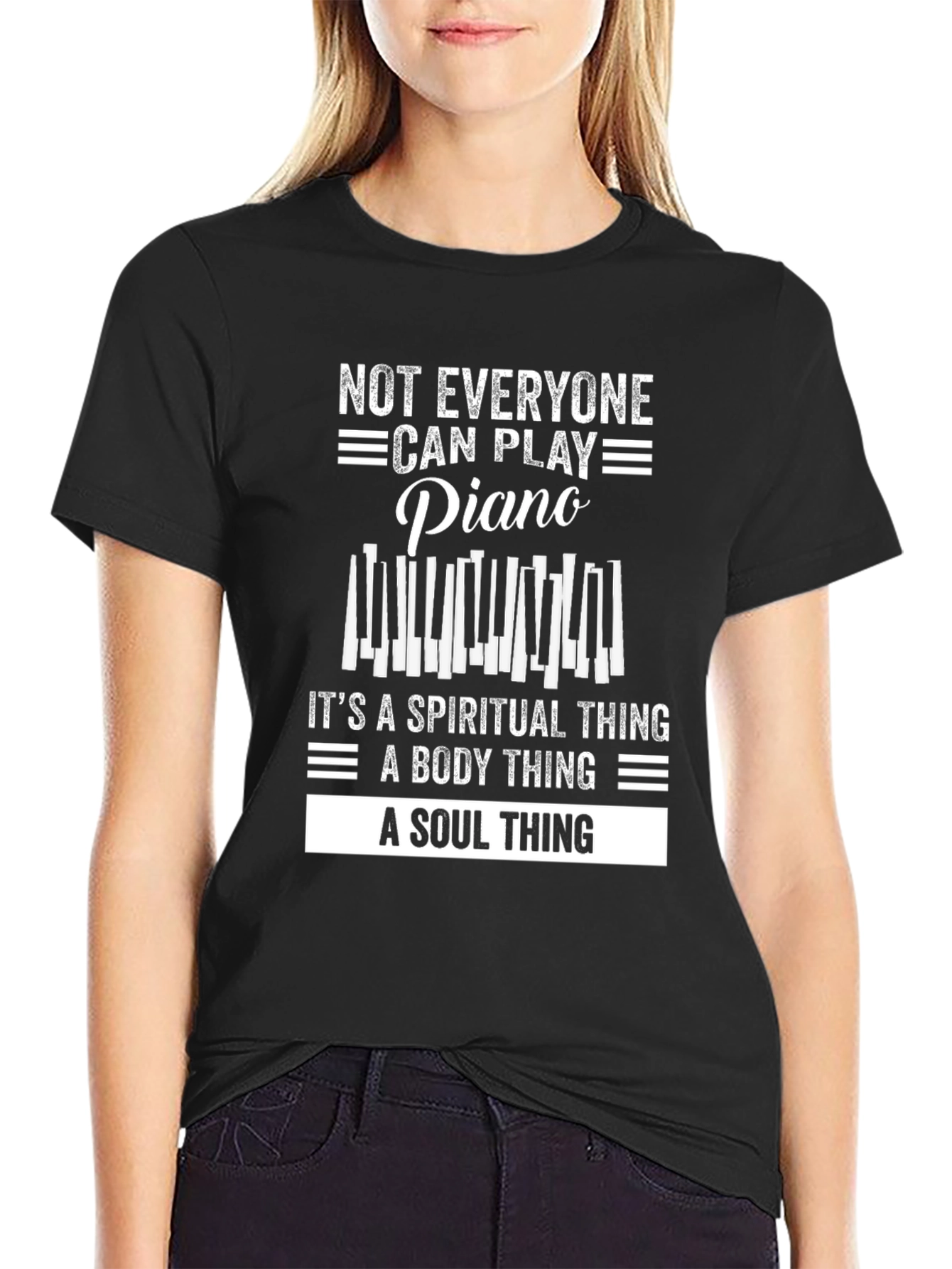 Piano Soul T-Shirt - Music Lover Tee