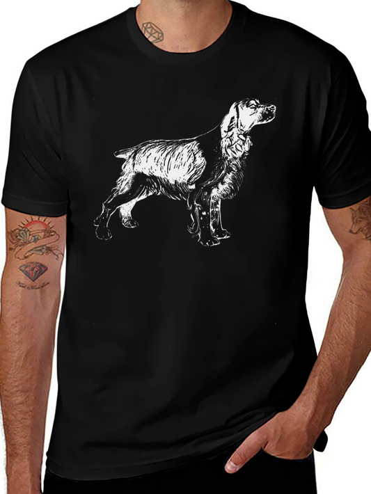 Dog Breed Graphic T-Shirt - Classic Style
