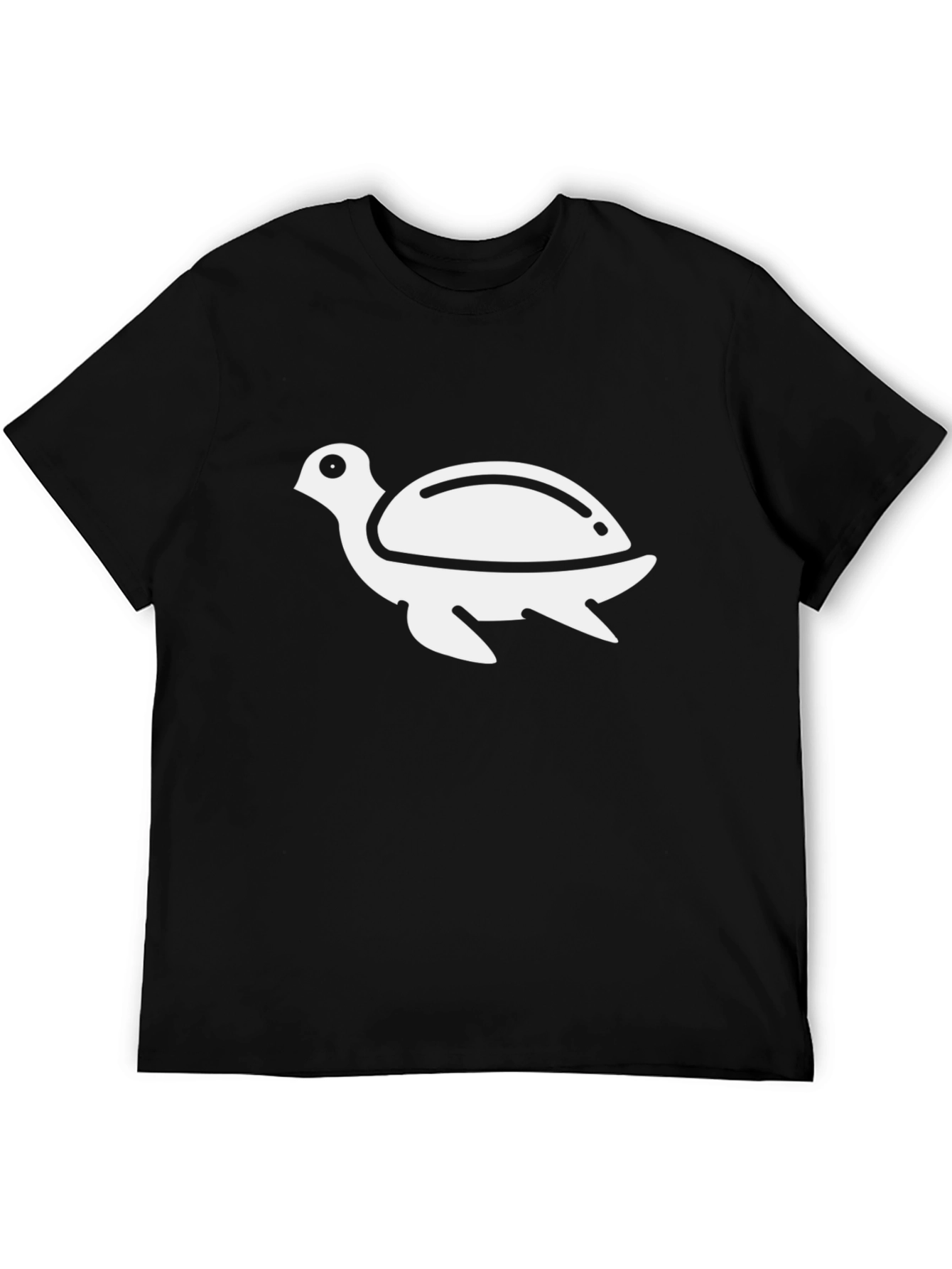 Black Turtle Graphic T-Shirt