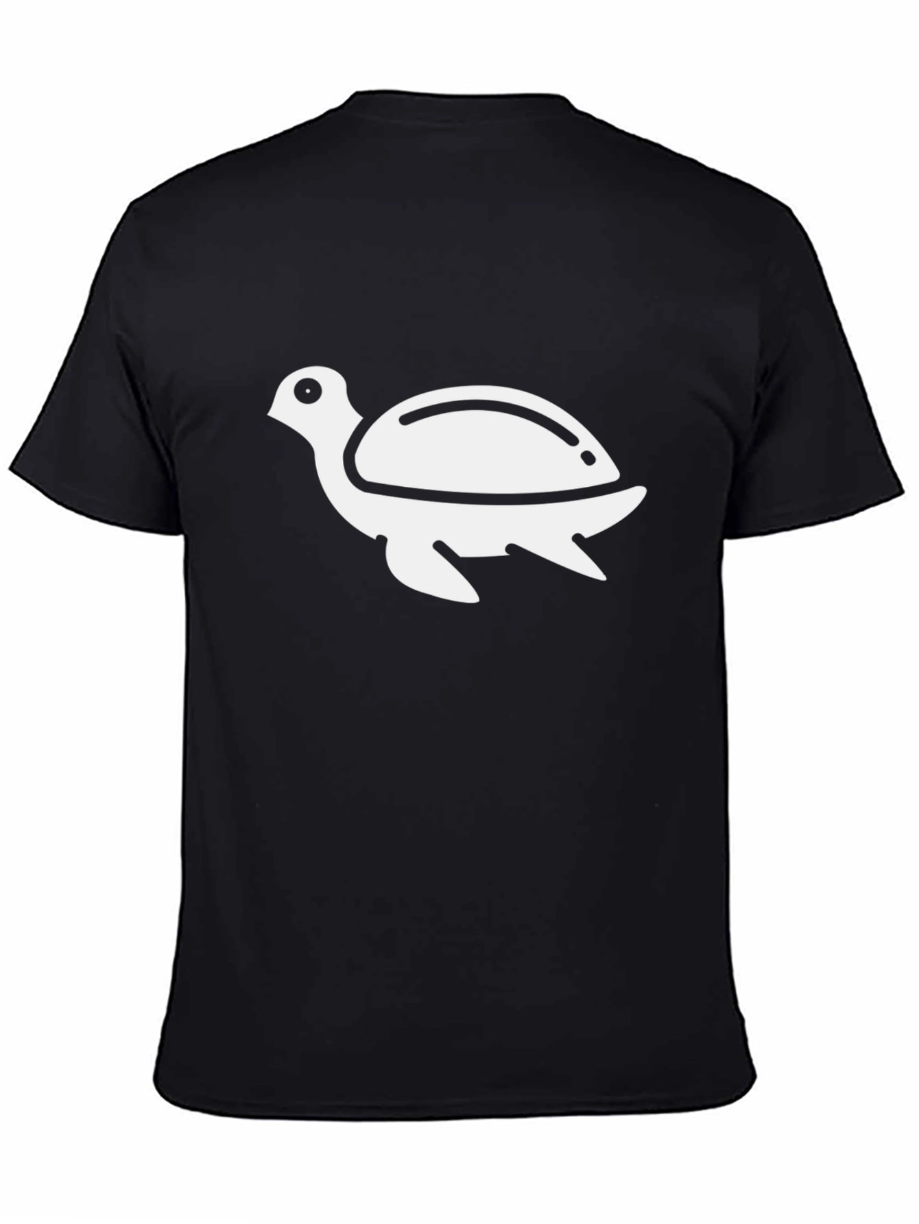 Black Turtle Graphic T-Shirt