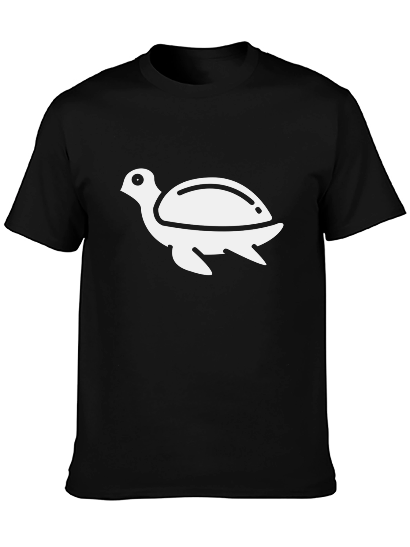 Black Turtle Graphic T-Shirt