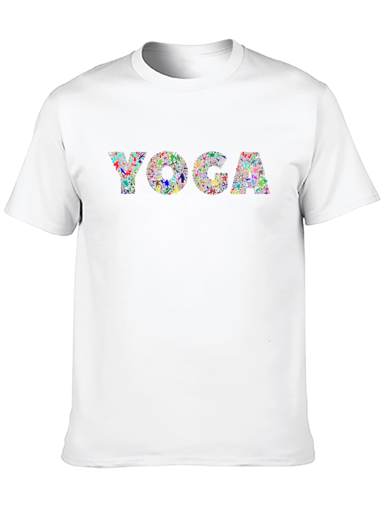Yoga Graphic T-Shirt - Black Cotton Tee
