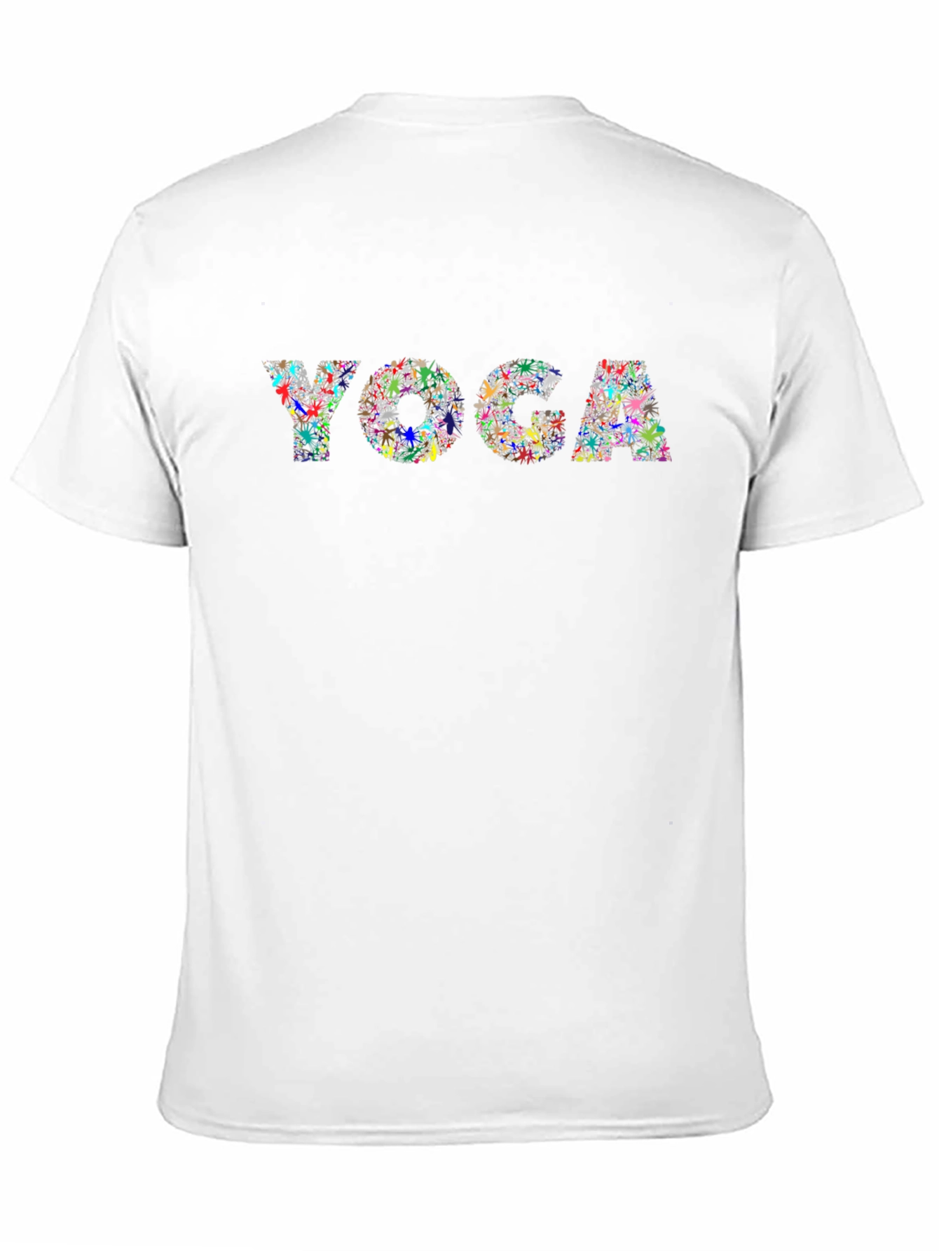 Yoga Graphic T-Shirt - Black Cotton Tee