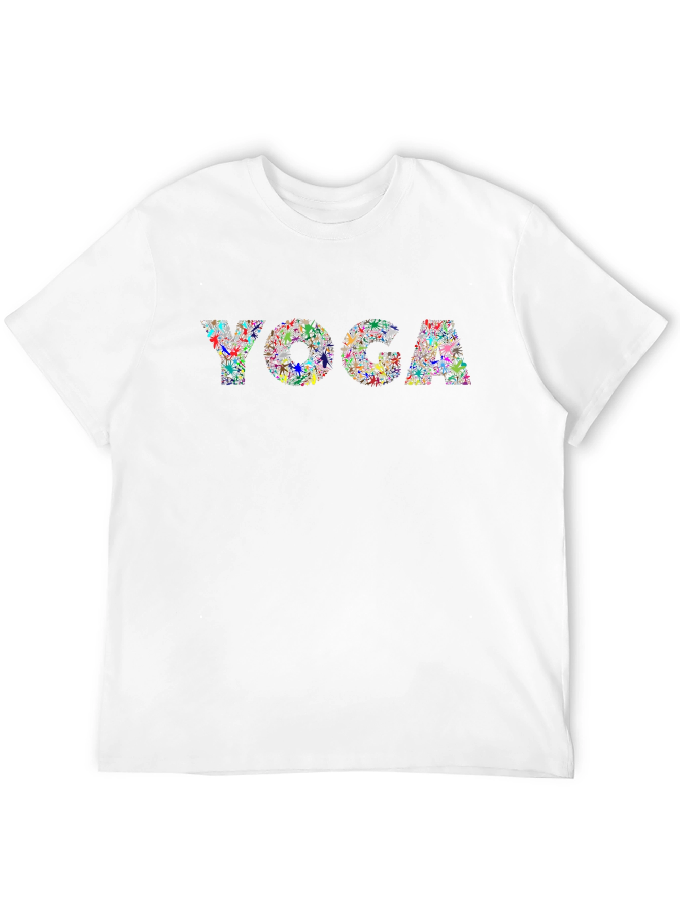 Yoga Graphic T-Shirt - Black Cotton Tee