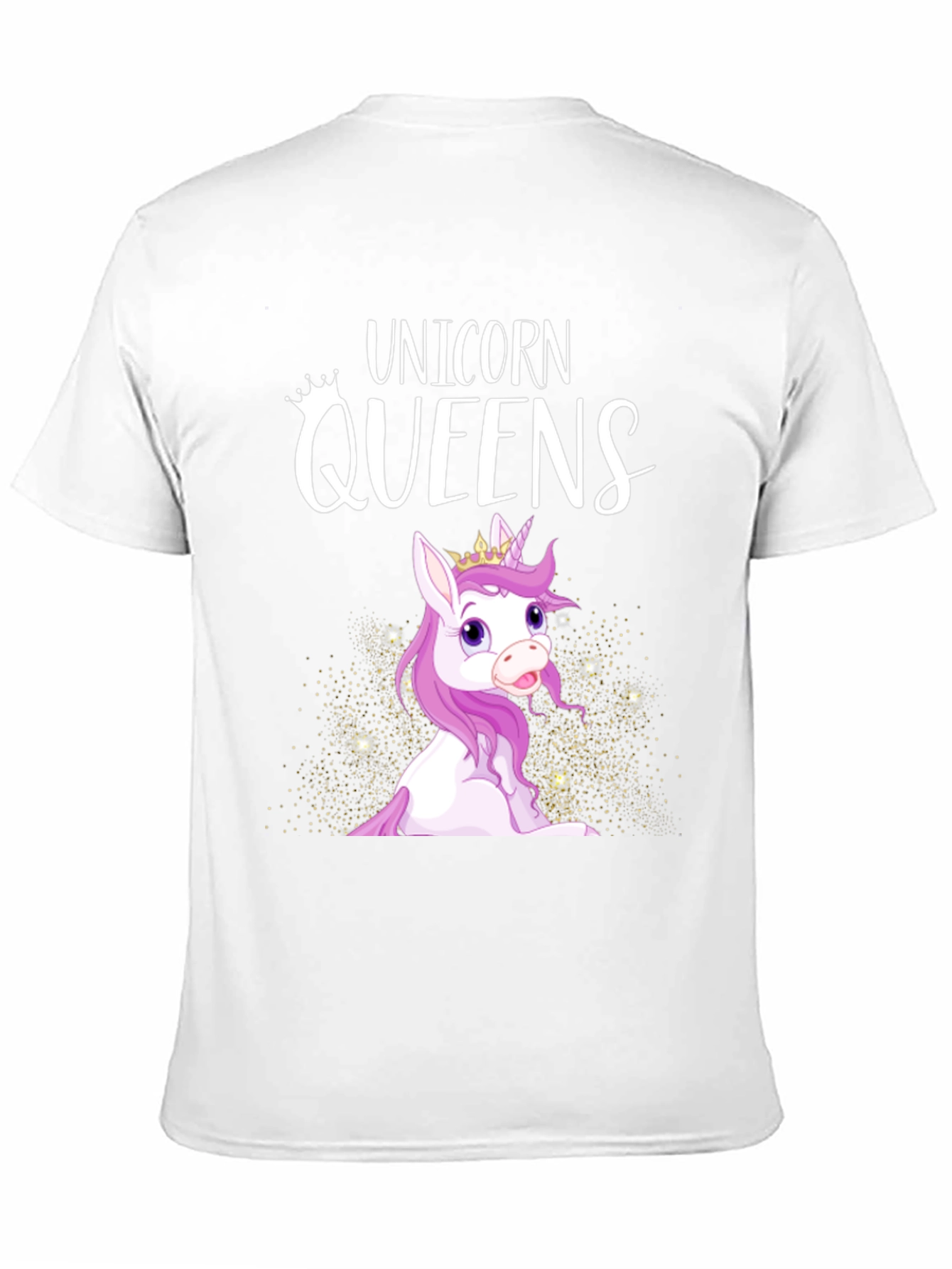 Unicorn Queens Graphic T-Shirt - Black
