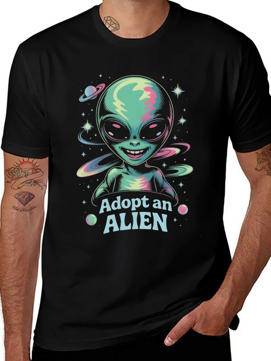 Adopt an Alien Graphic Tee