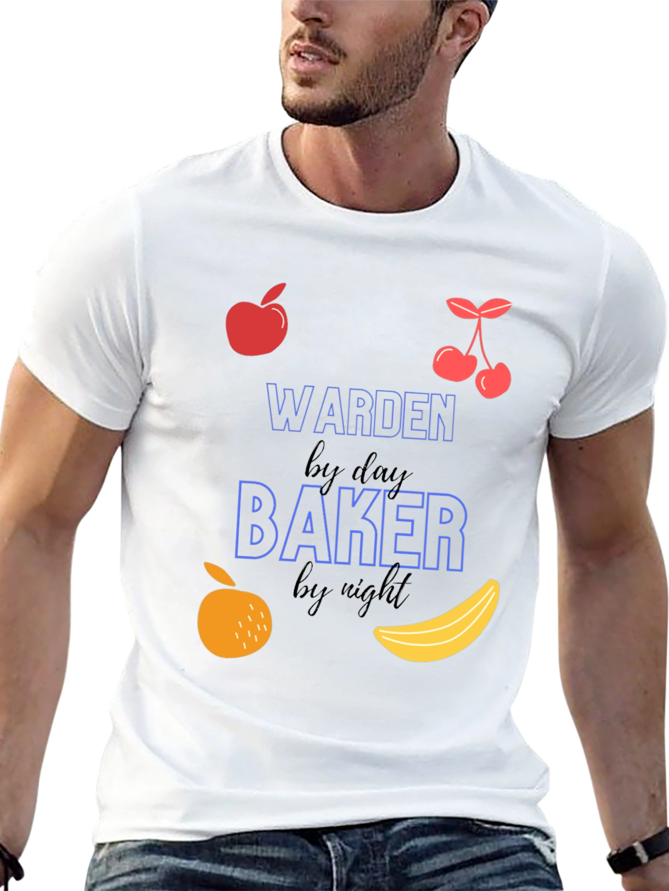 Warden by Day Baker by Night T-Shirt