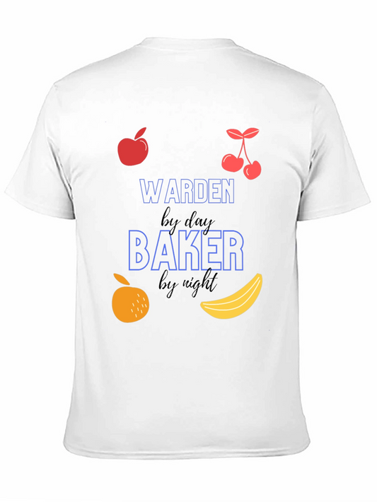 Warden by Day Baker by Night T-Shirt
