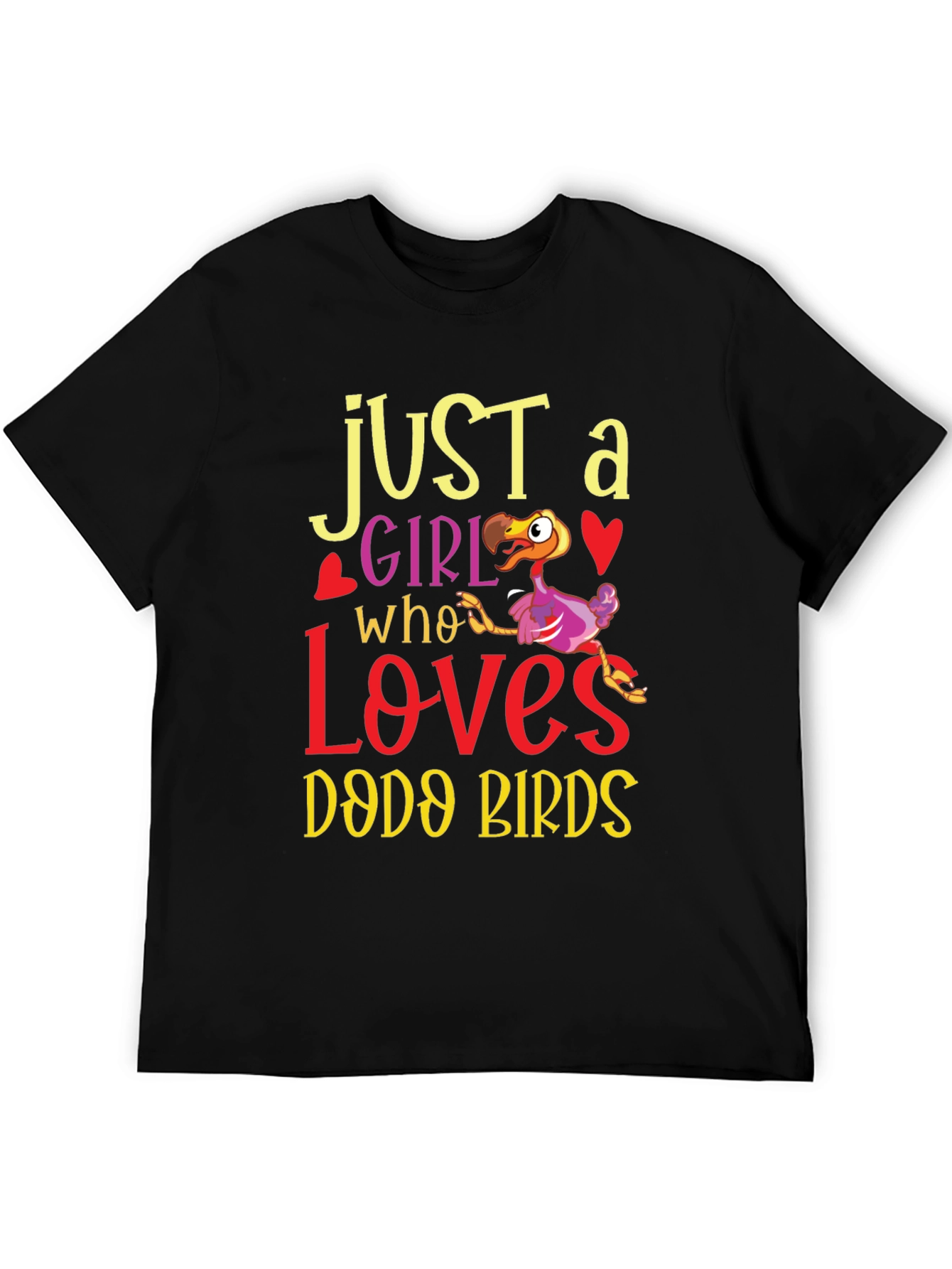 Just a Girl Who Loves Dodo Birds T-Shirt
