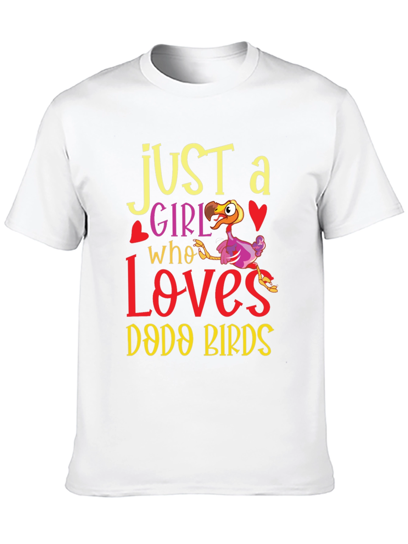 Just a Girl Who Loves Dodo Birds T-Shirt