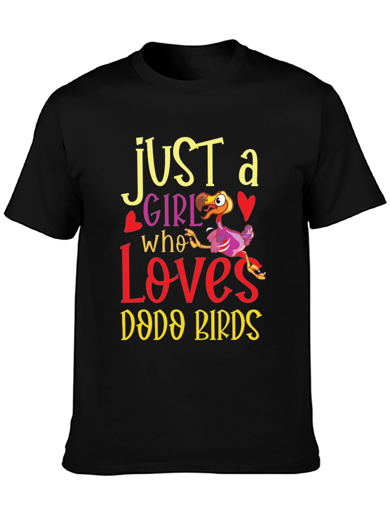 Just a Girl Who Loves Dodo Birds T-Shirt