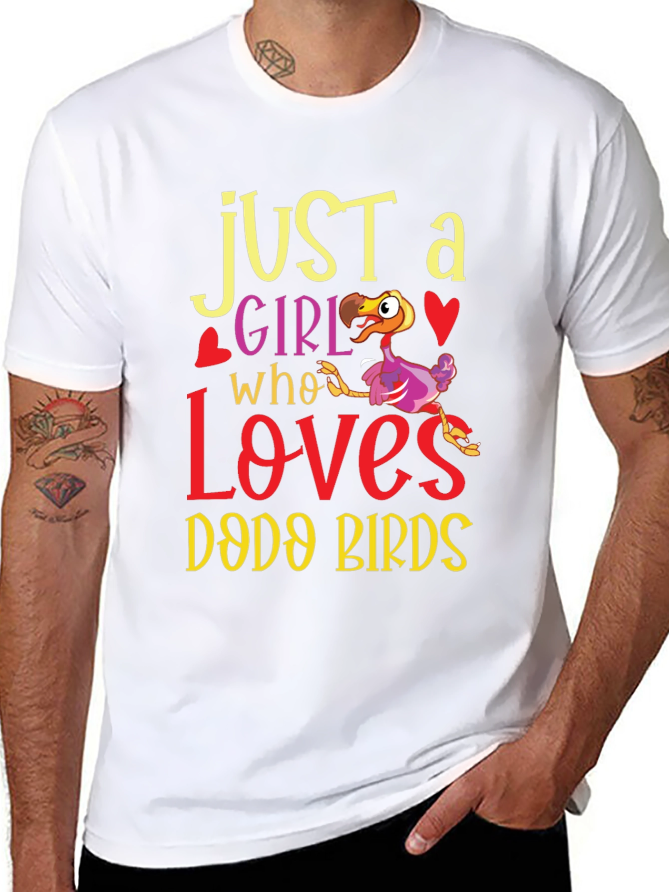 Just a Girl Who Loves Dodo Birds T-Shirt