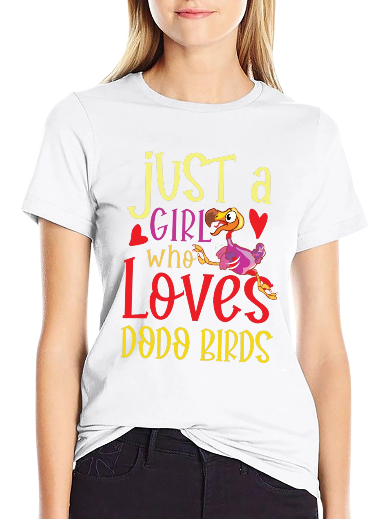 Just a Girl Who Loves Dodo Birds T-Shirt