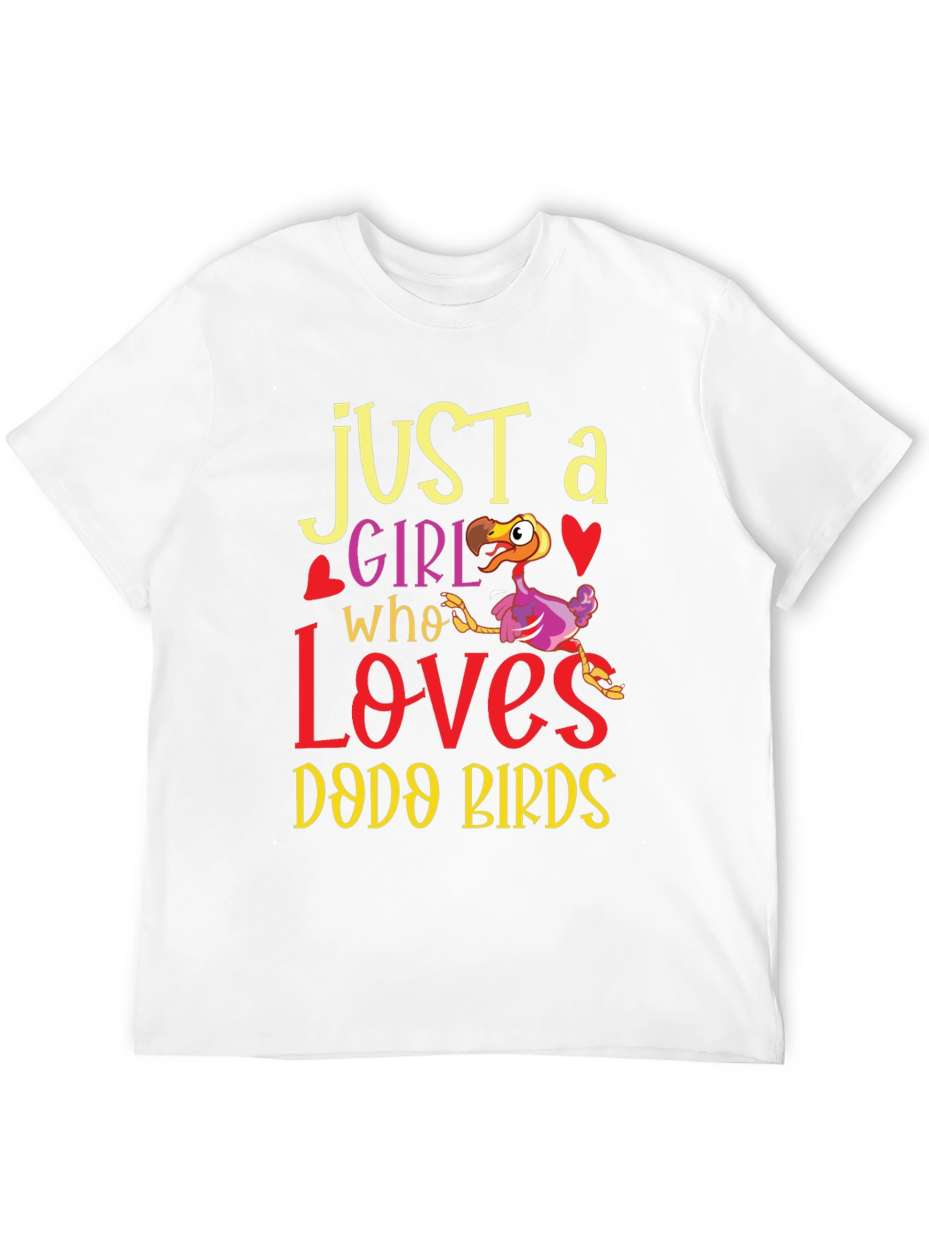 Just a Girl Who Loves Dodo Birds T-Shirt