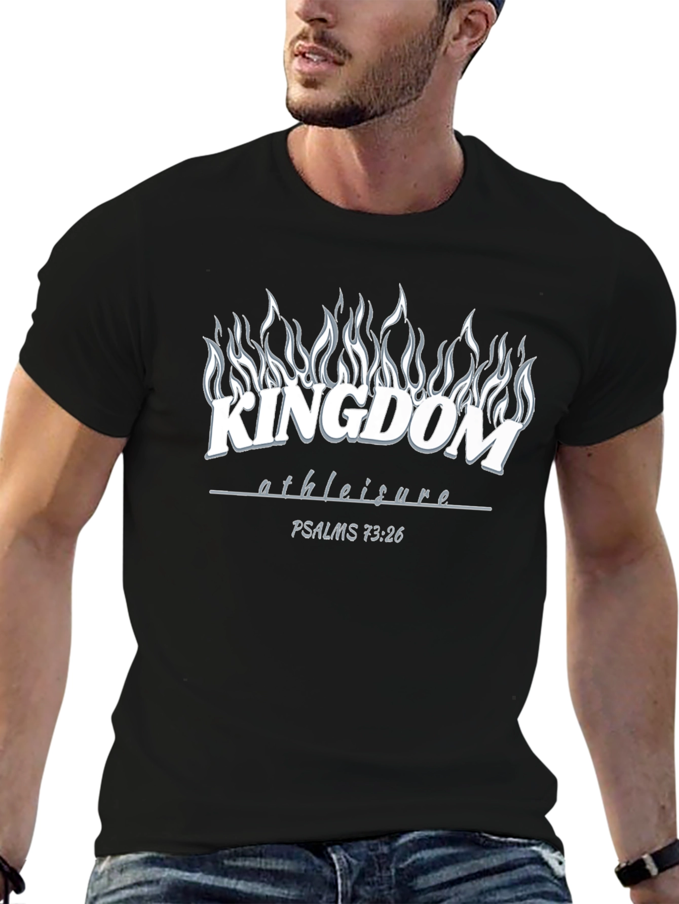 Kingdom Athleisure T-Shirt - Psalms 73:26 Graphic Tee