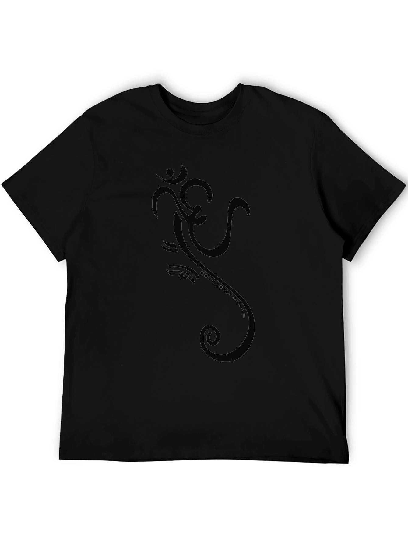 Om Symbol Black Graphic Tee