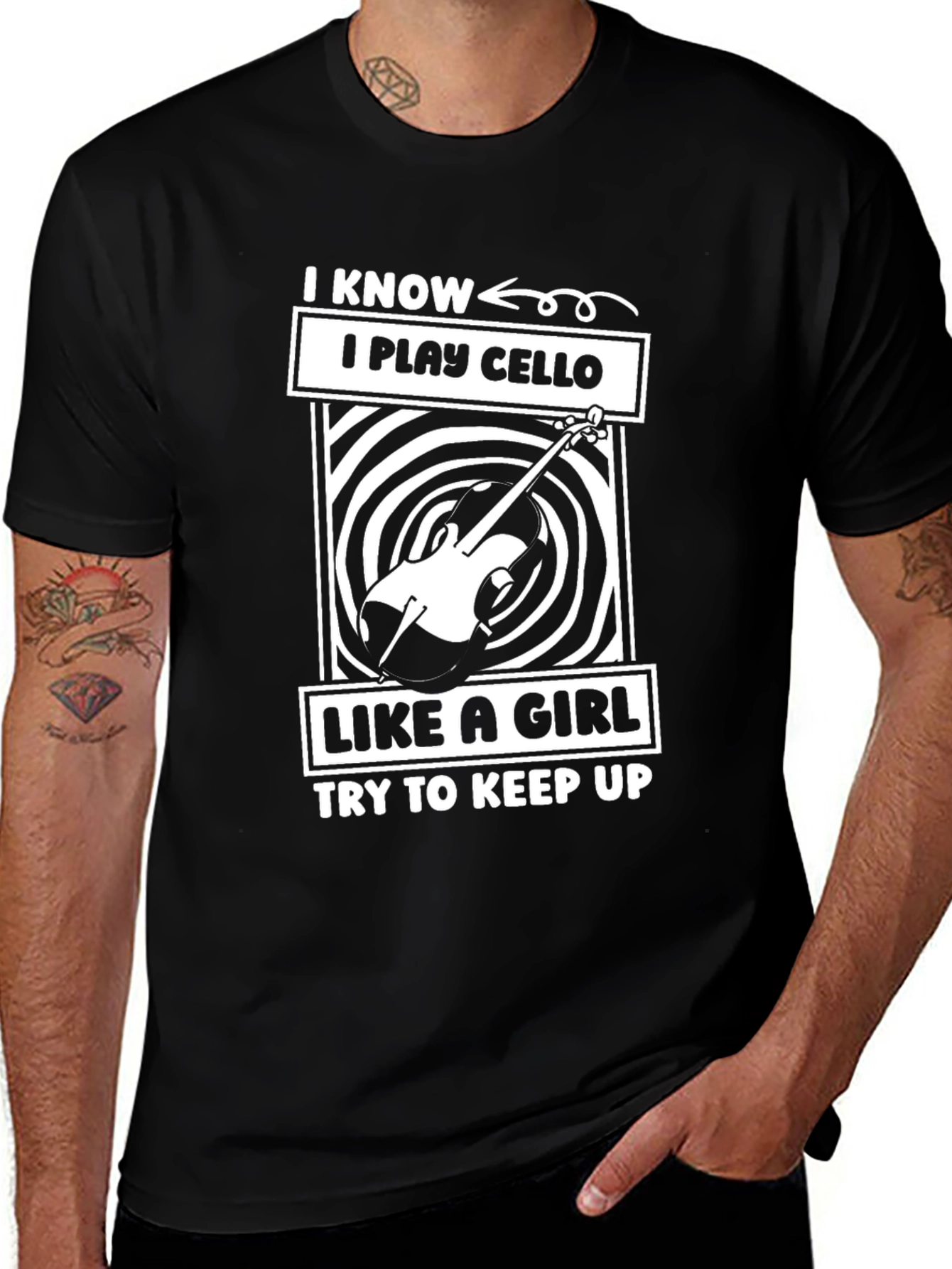 I Play Cello Like a Girl T-Shirt