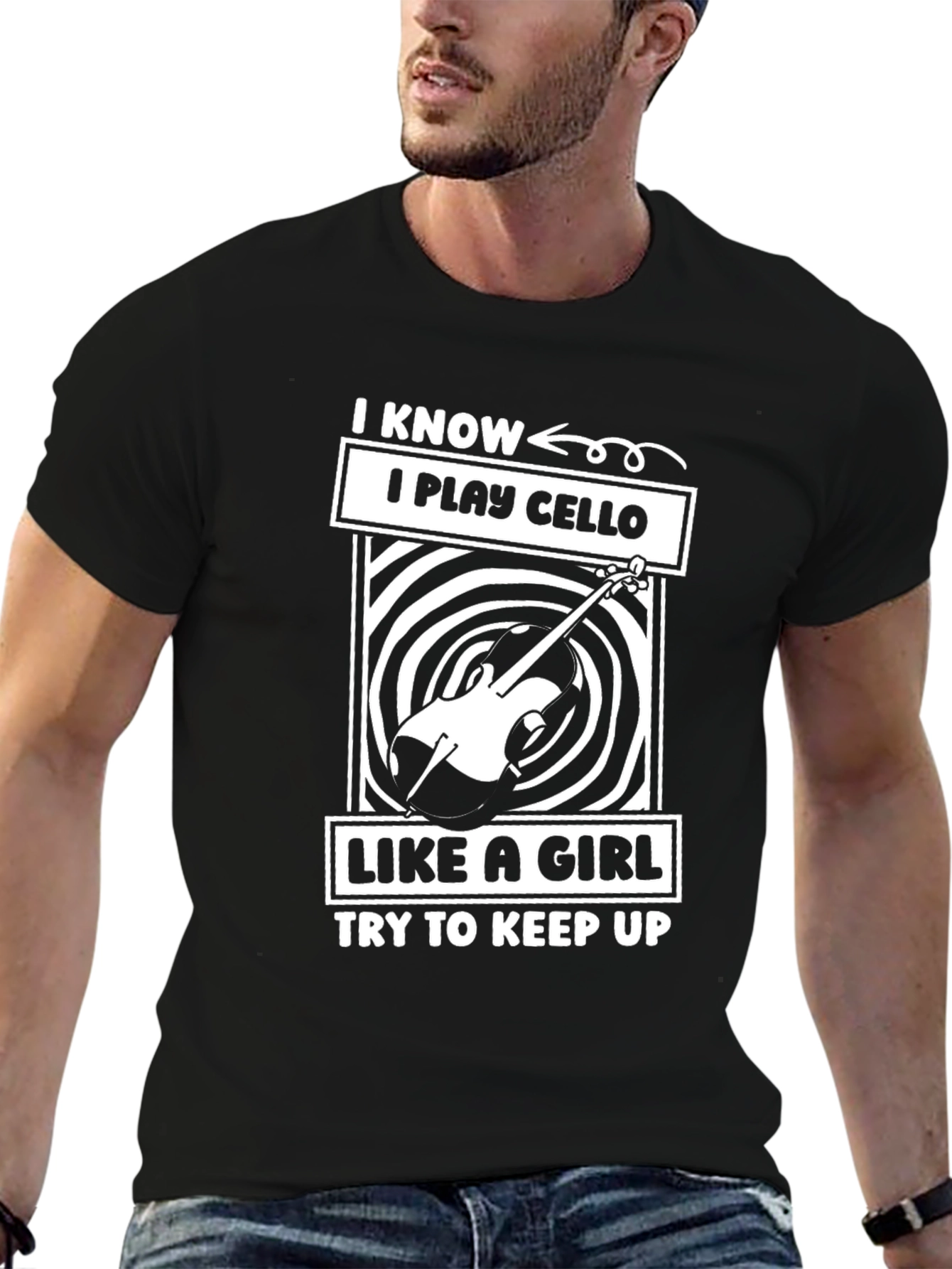 I Play Cello Like a Girl T-Shirt