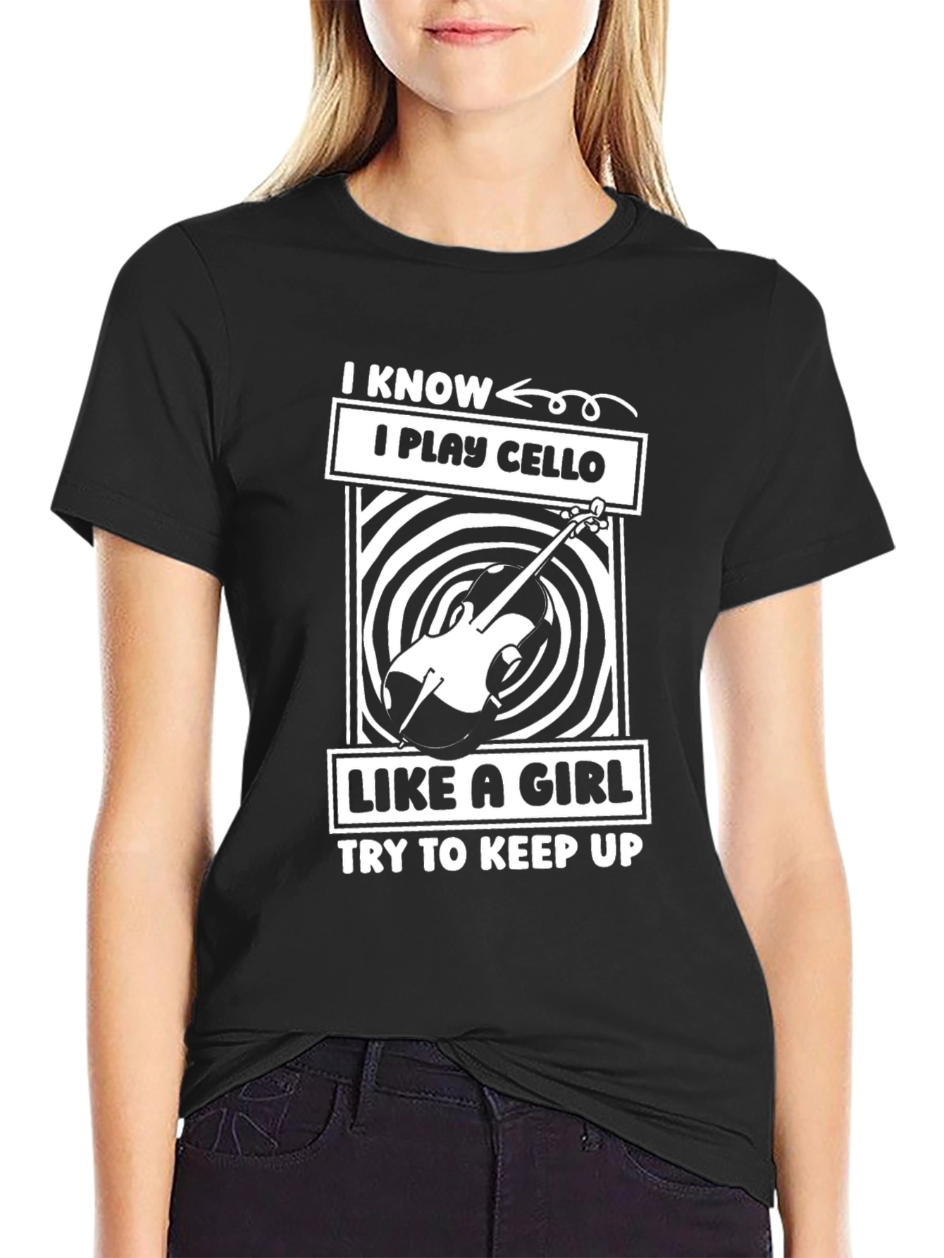 I Play Cello Like a Girl T-Shirt