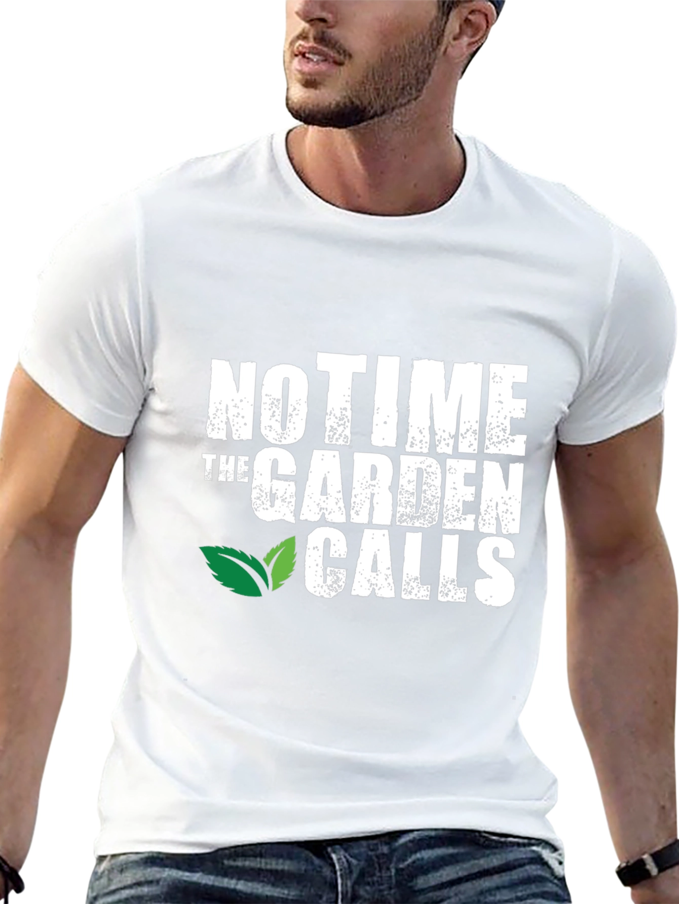 Gardener T-Shirt - No Time The Garden Calls!