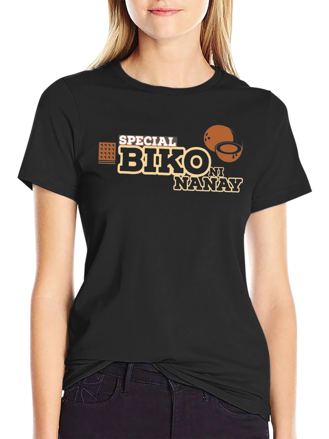 Special Biko Ni Nanay Black T-Shirt