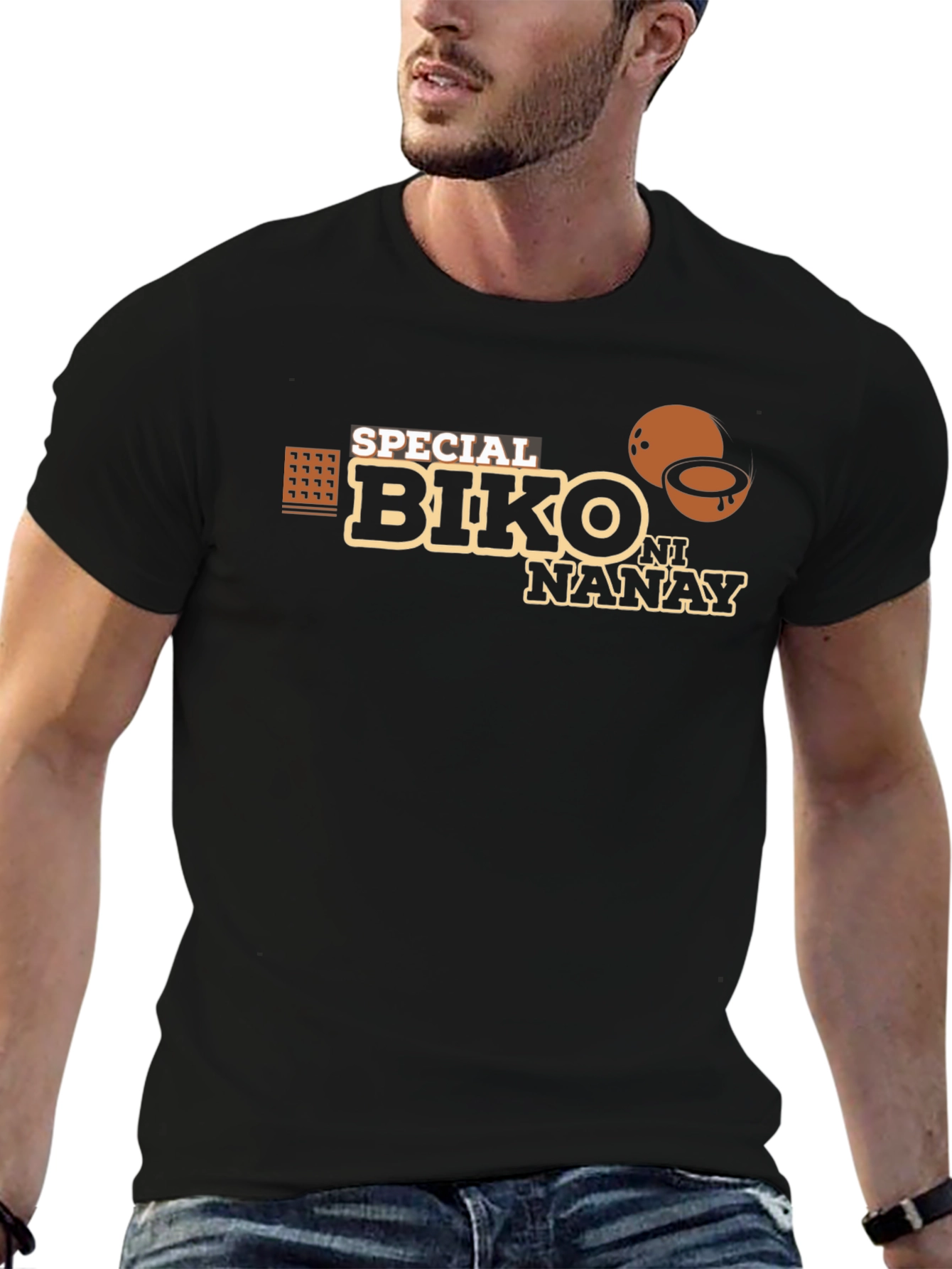 Special Biko Ni Nanay Black T-Shirt