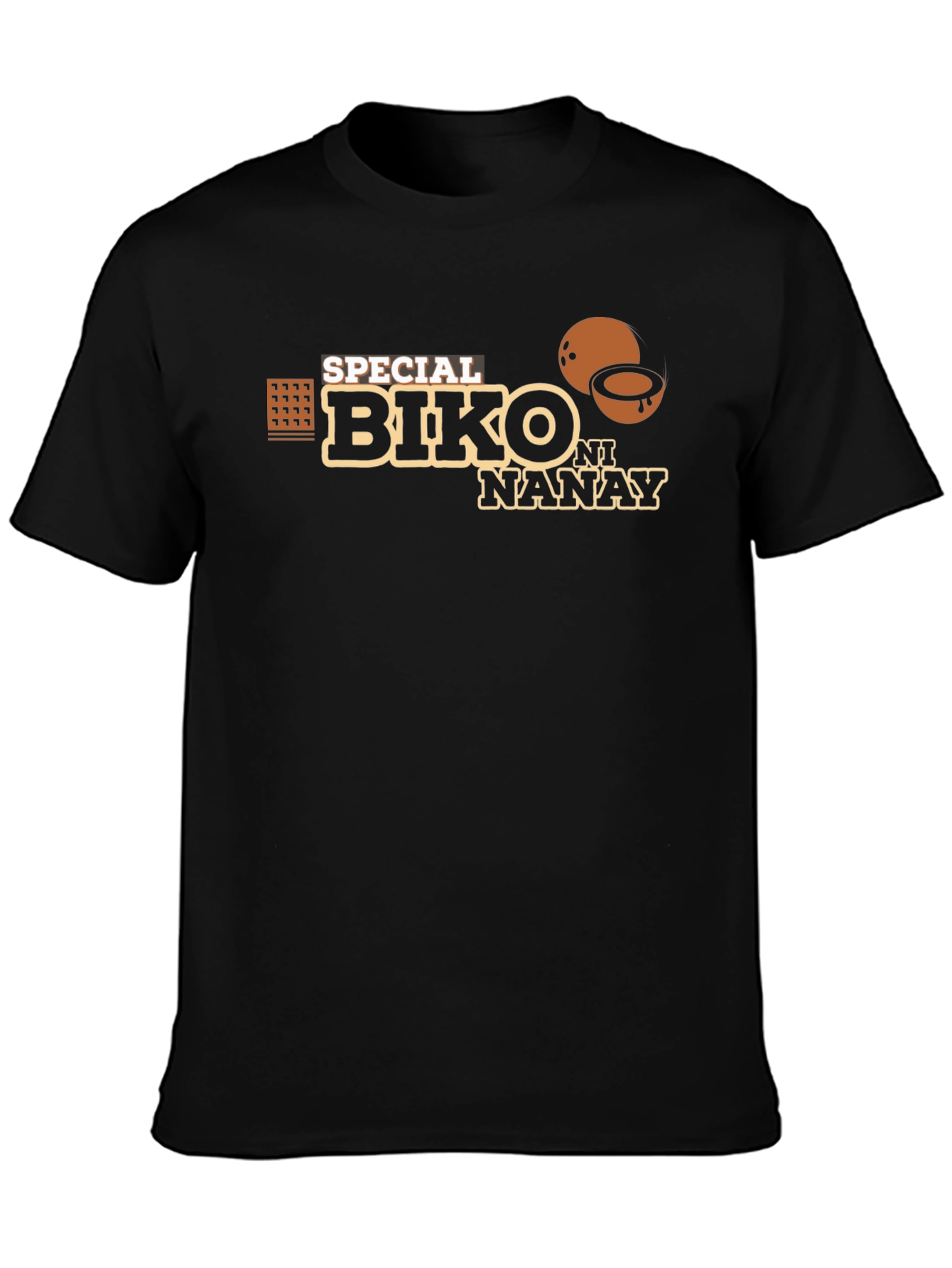 Special Biko Ni Nanay Black T-Shirt