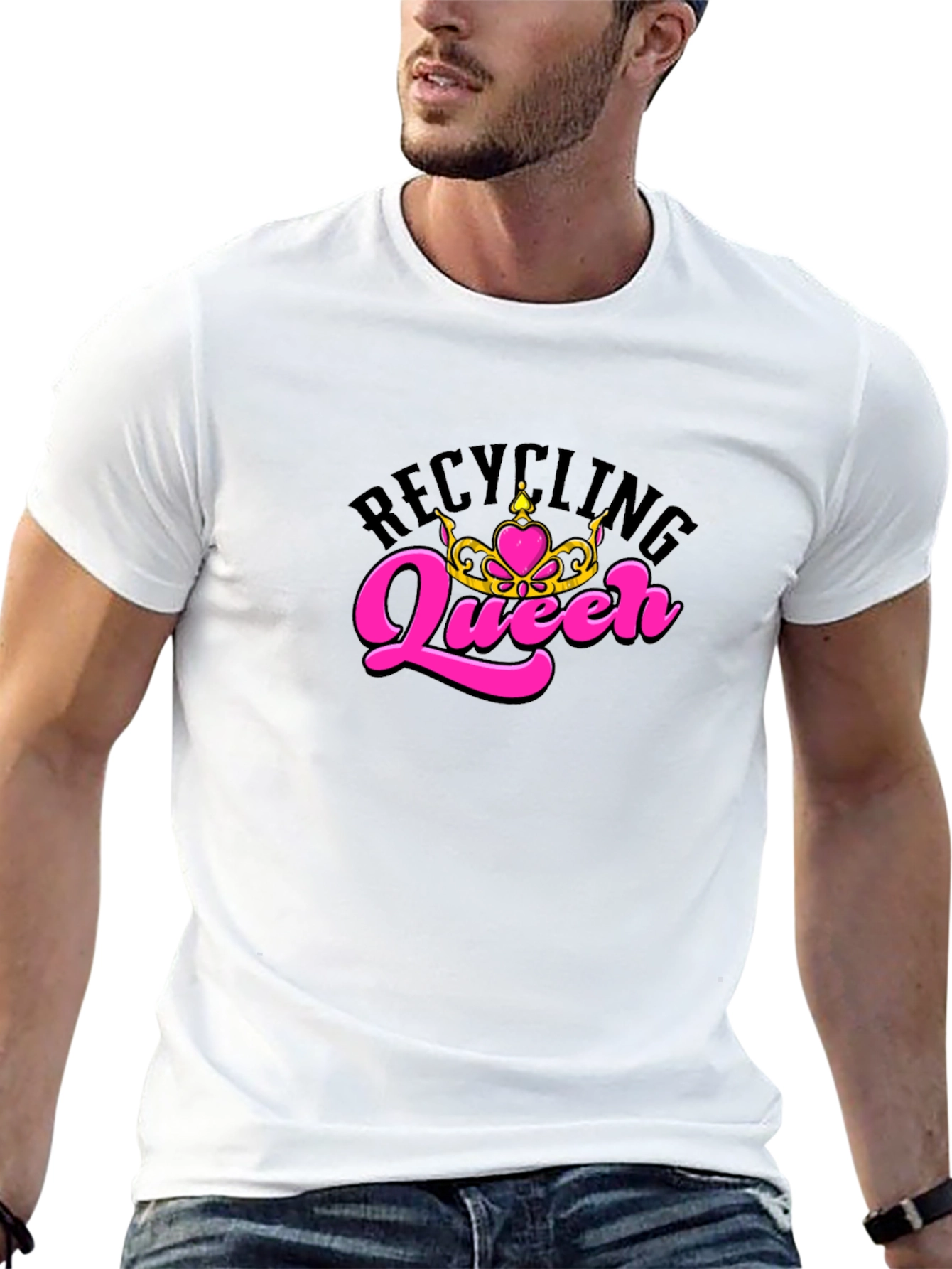 Recycling Queen T-Shirt - Environmental Awareness Tee