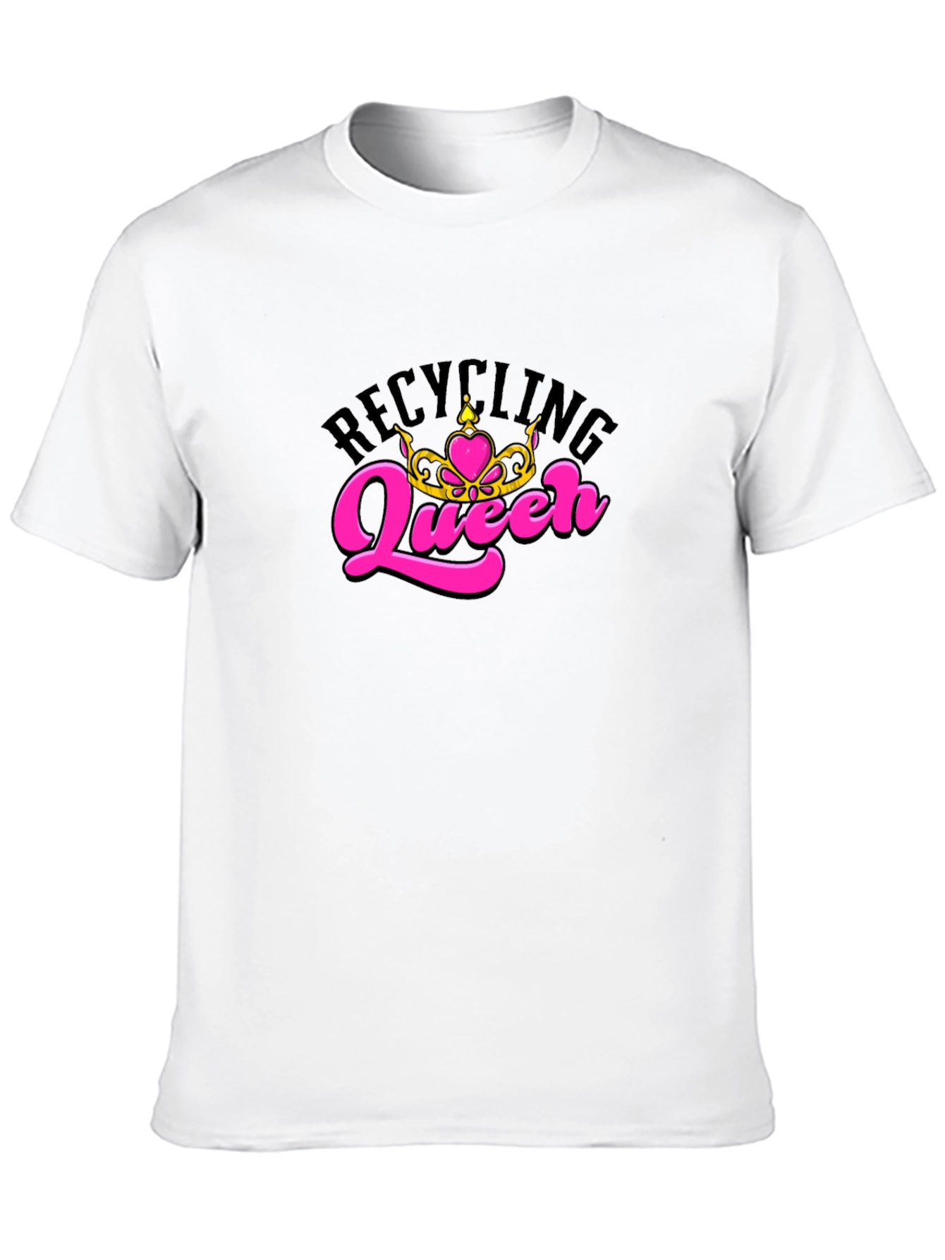 Recycling Queen T-Shirt - Environmental Awareness Tee