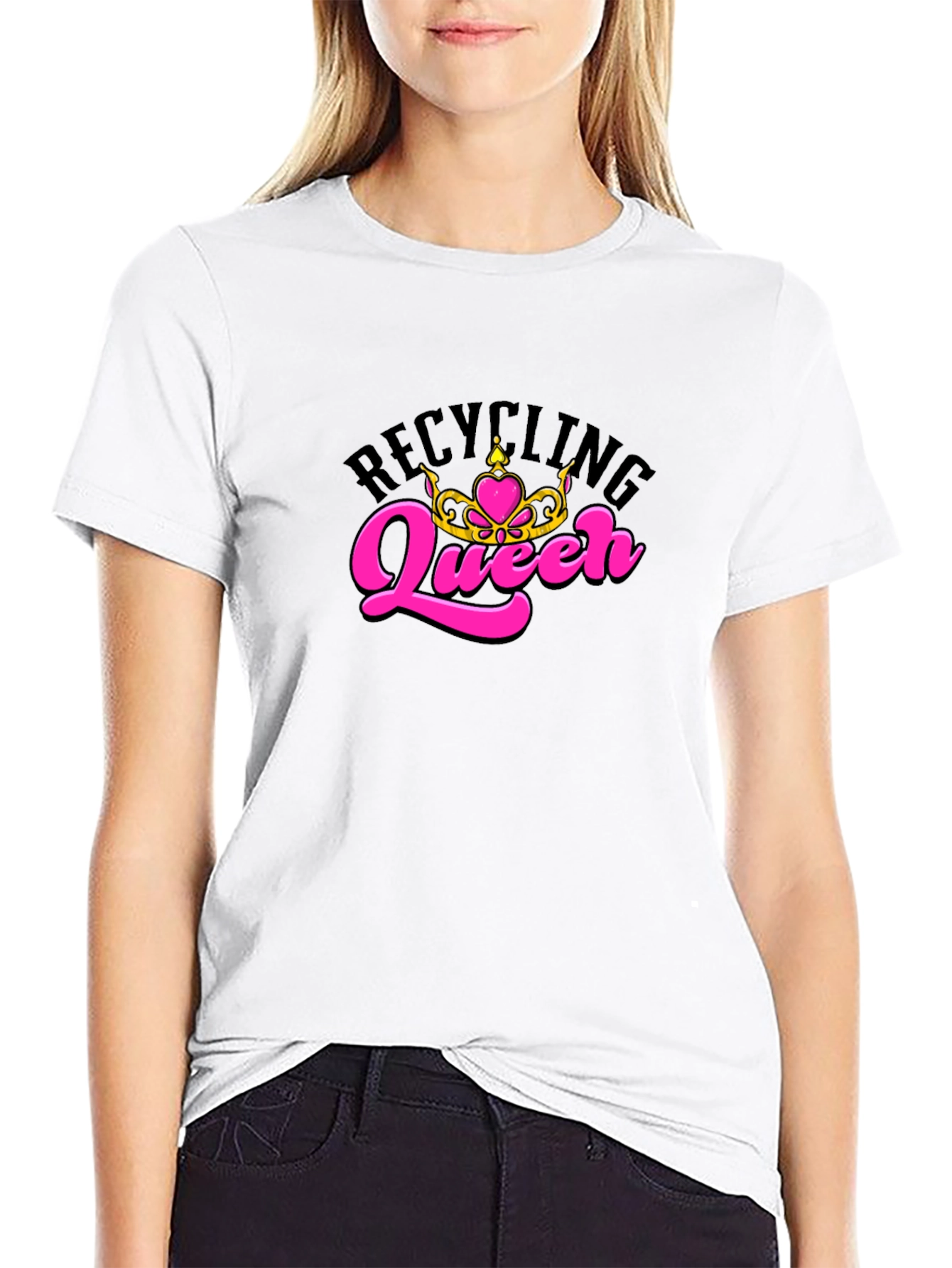 Recycling Queen T-Shirt - Environmental Awareness Tee