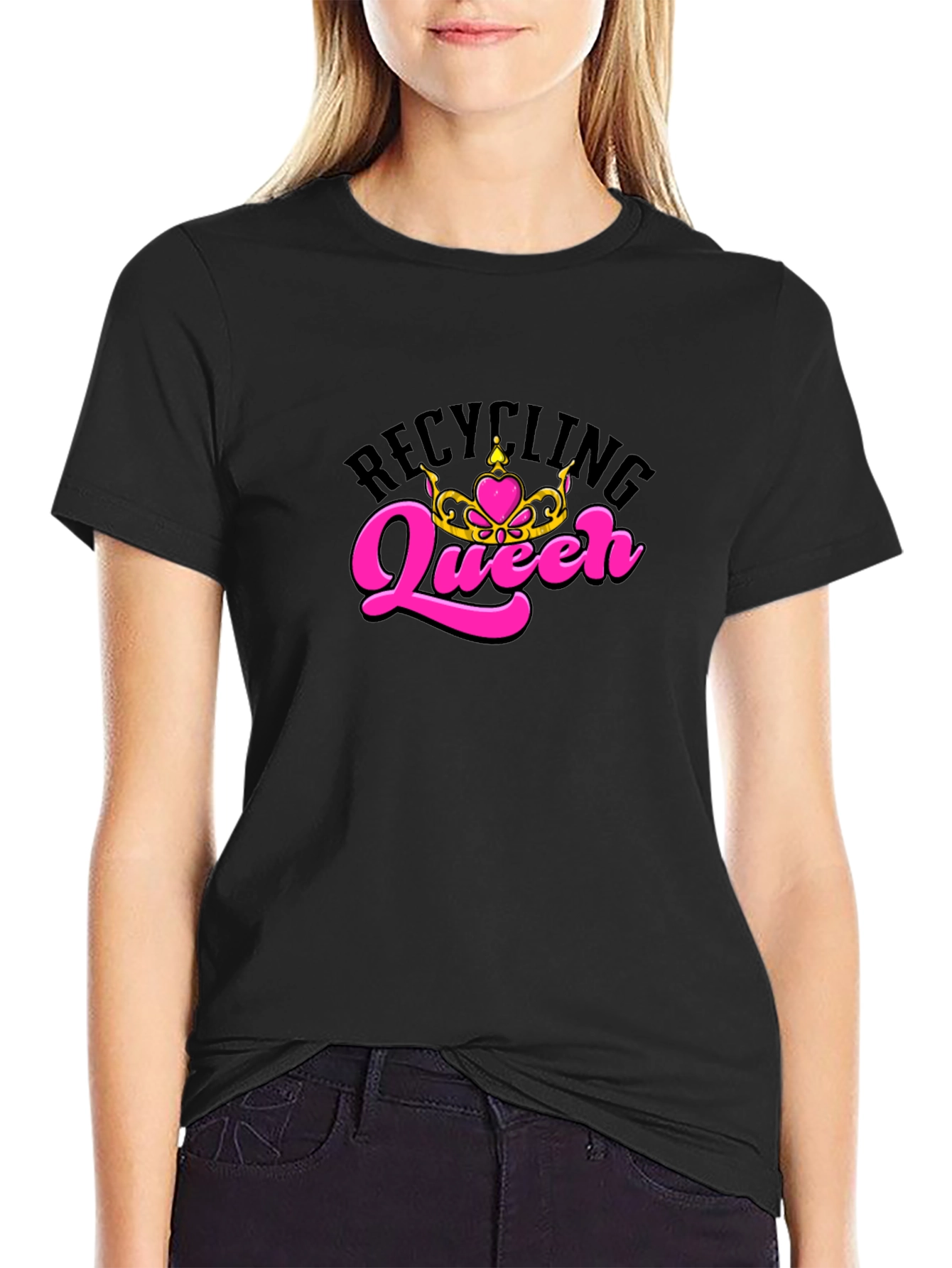 Recycling Queen T-Shirt - Environmental Awareness Tee