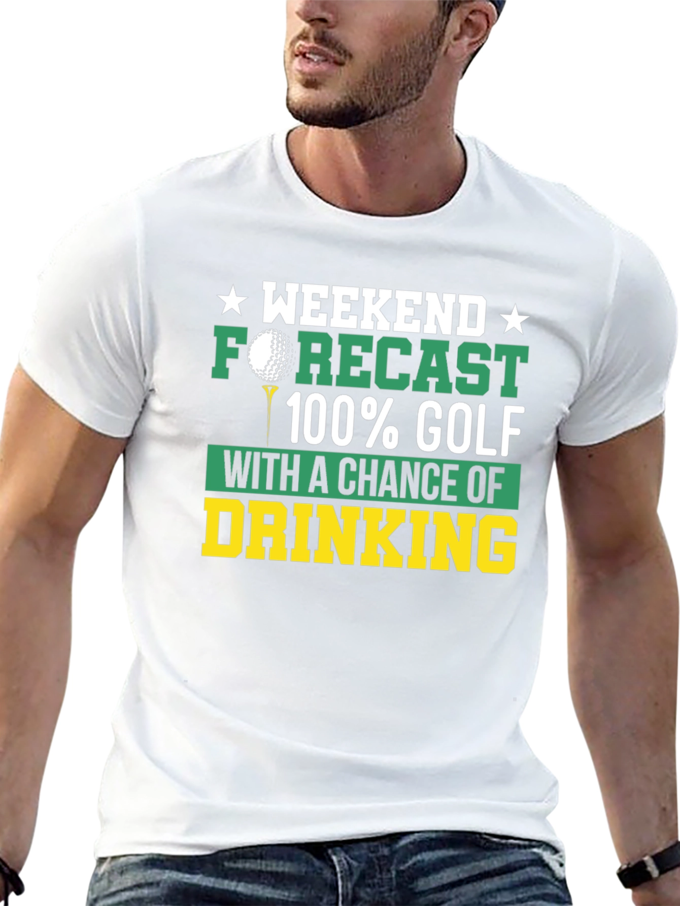 Weekend Forecast Golf T-Shirt