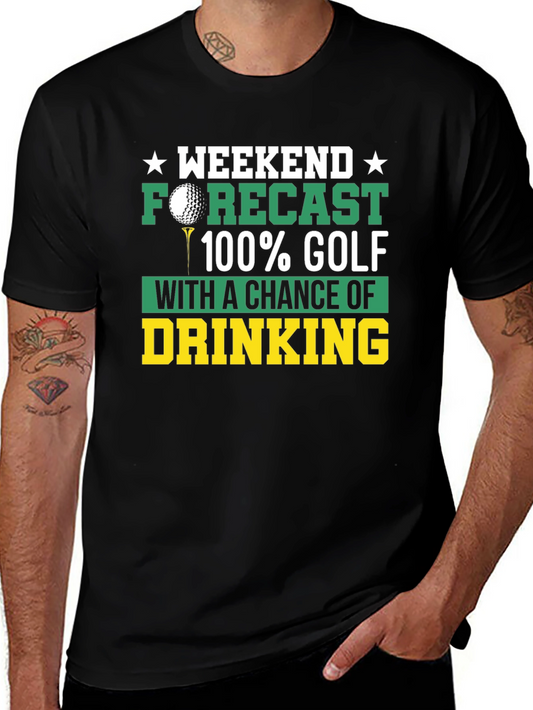 Weekend Forecast Golf T-Shirt